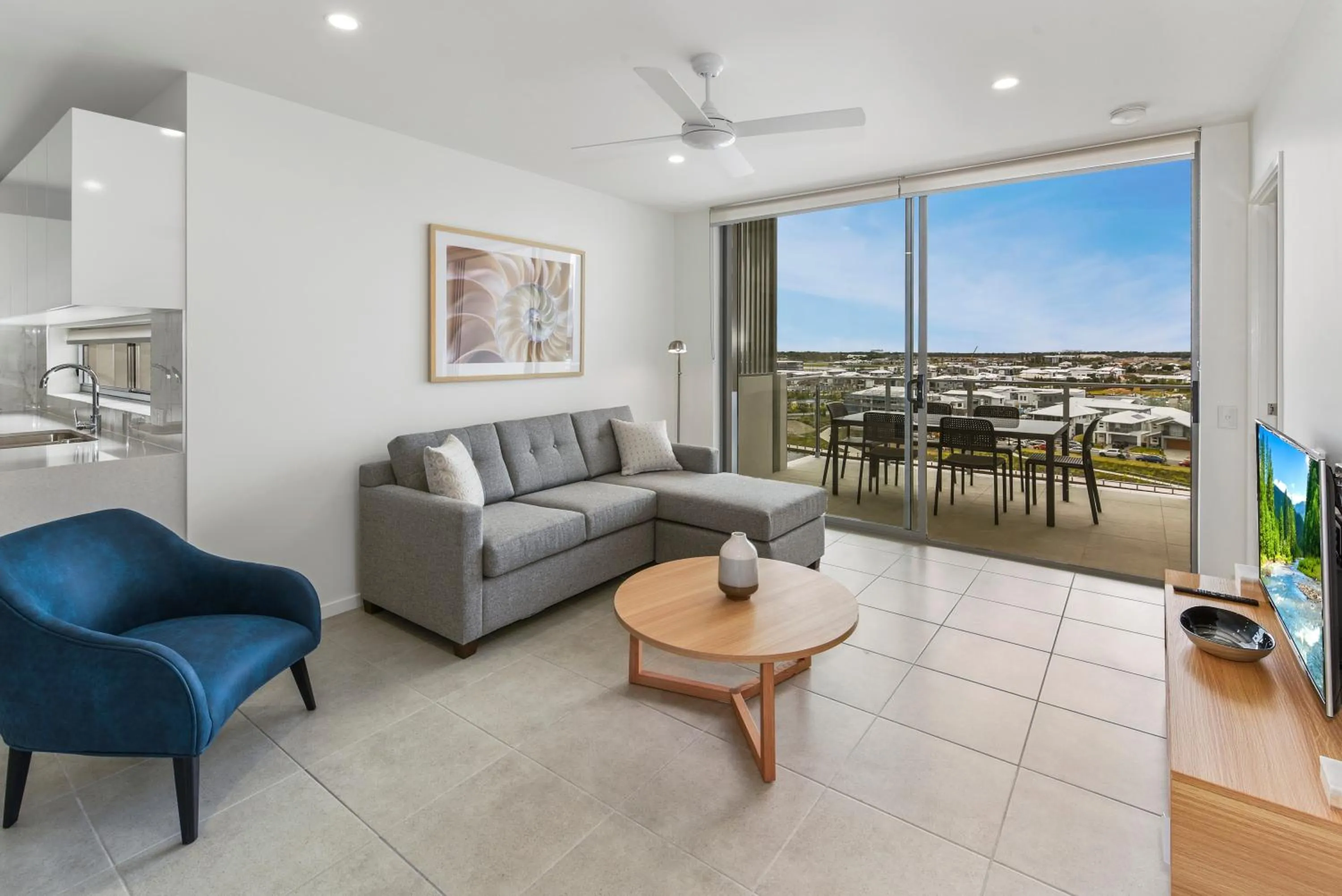 Living room in Aquarius Kawana