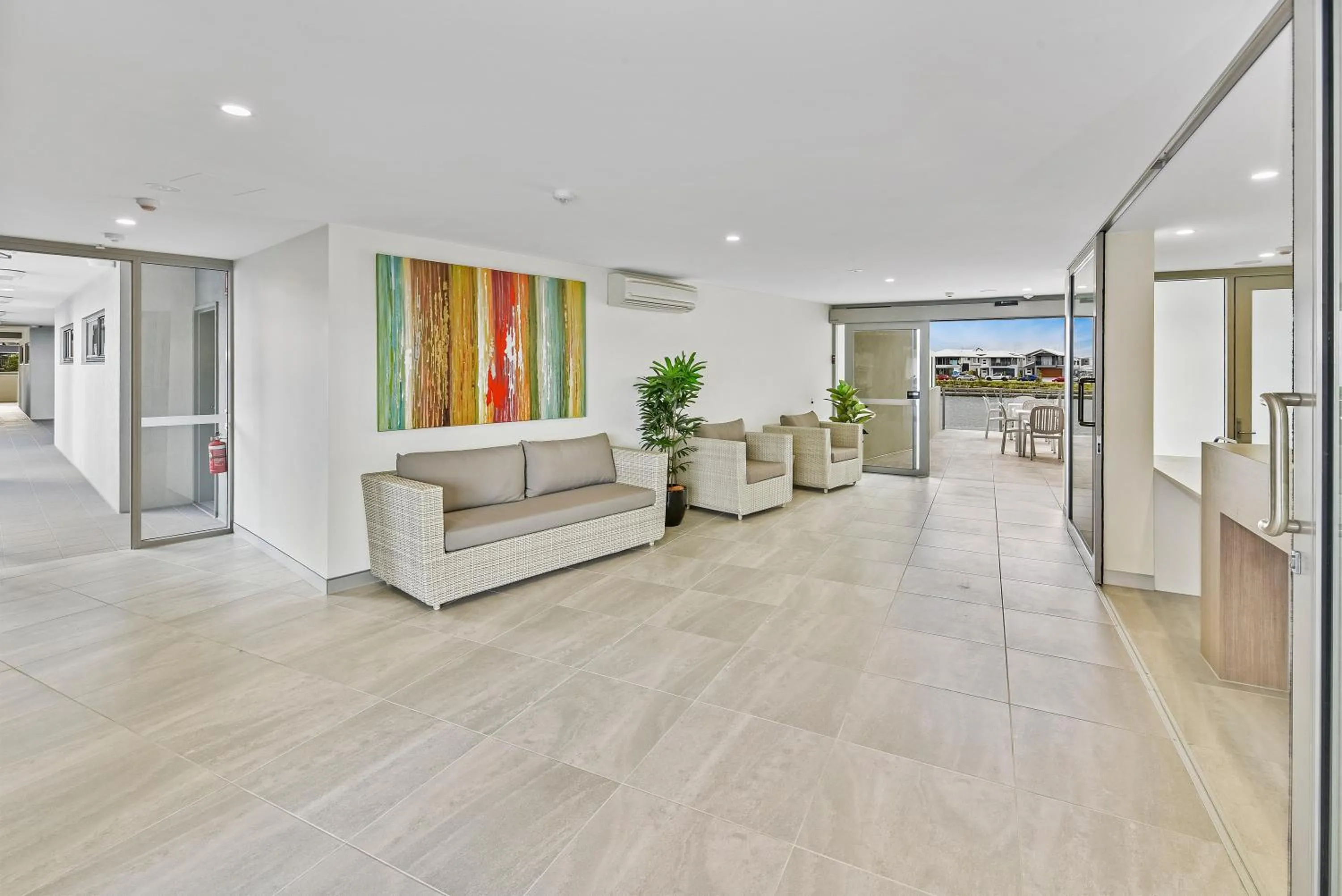 Lobby or reception in Aquarius Kawana