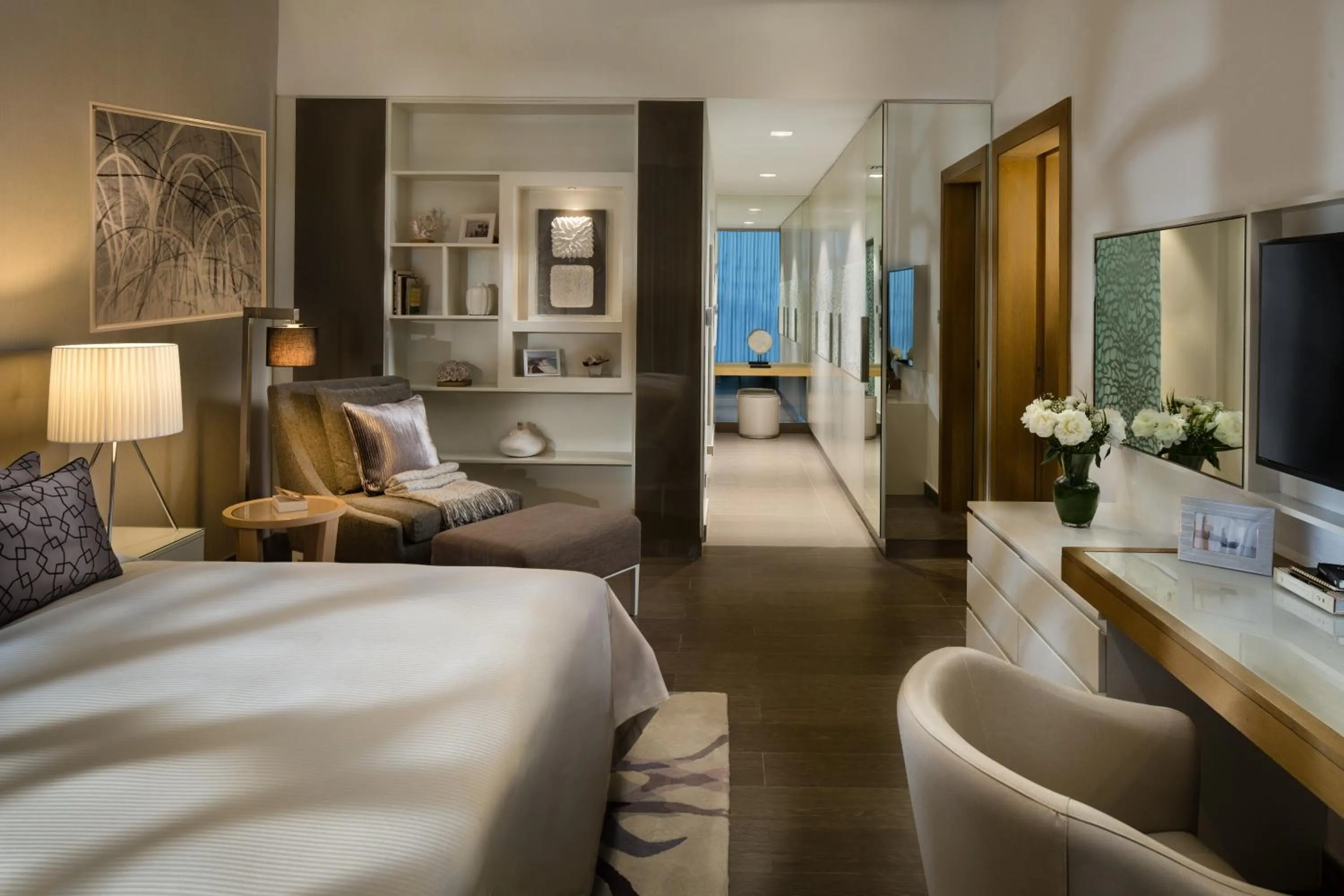 Bedroom, Bed in Beach Rotana Residences