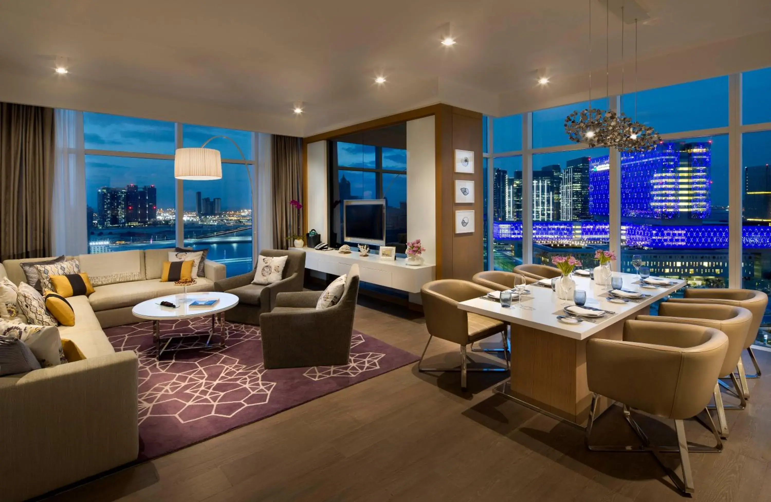 TV and multimedia in Beach Rotana Residences TV and multimedia in Beach Rotana Residences