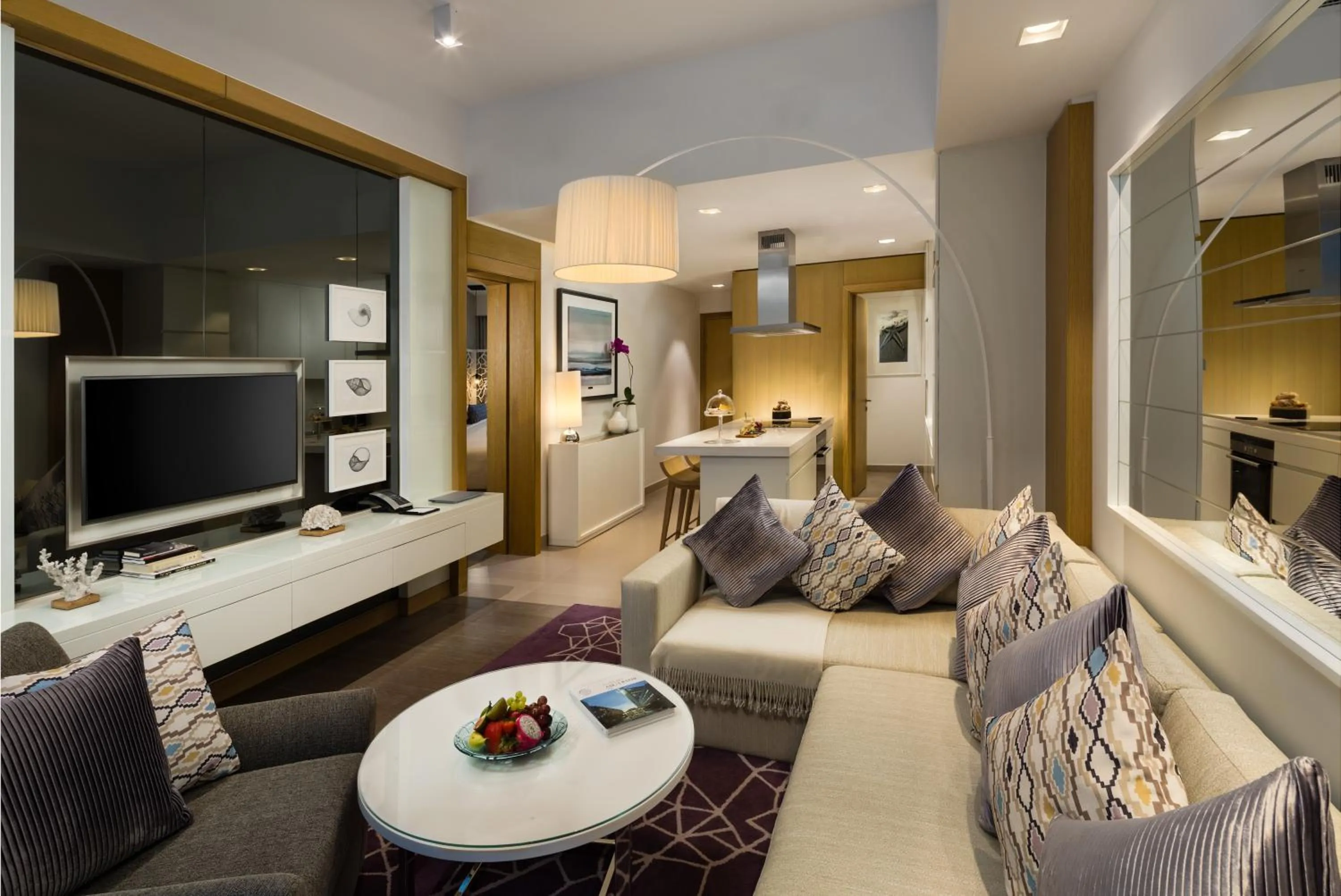 TV and multimedia in Beach Rotana Residences