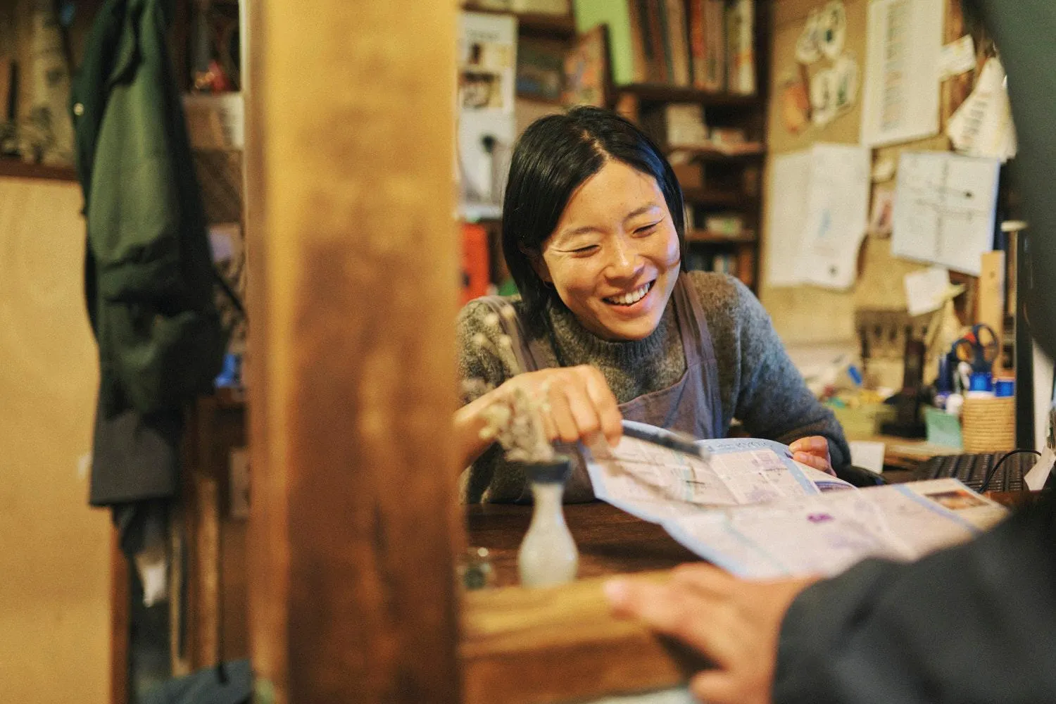 Lobby or reception in Gojo Guest House