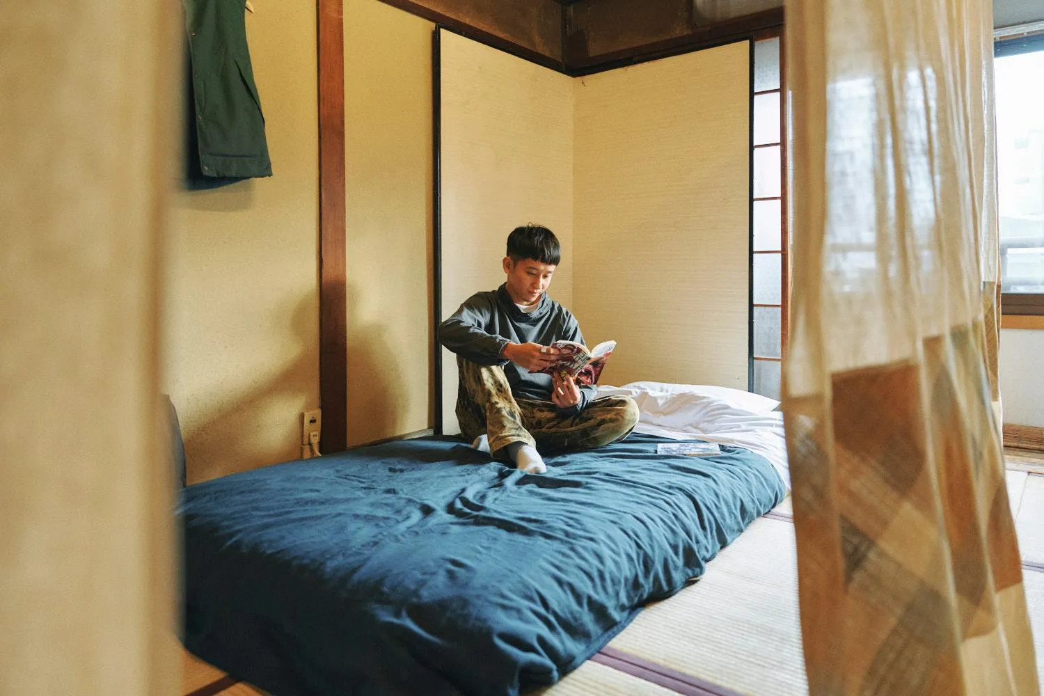 People, Bed in Gojo Guest House