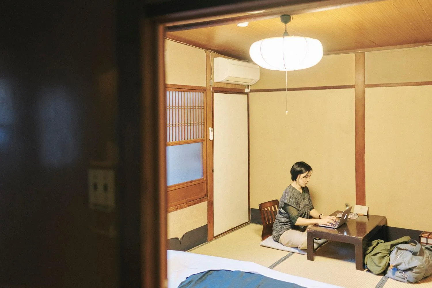 People, Bed in Gojo Guest House