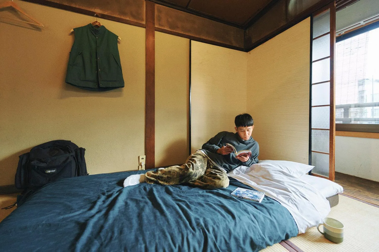 People, Bed in Gojo Guest House