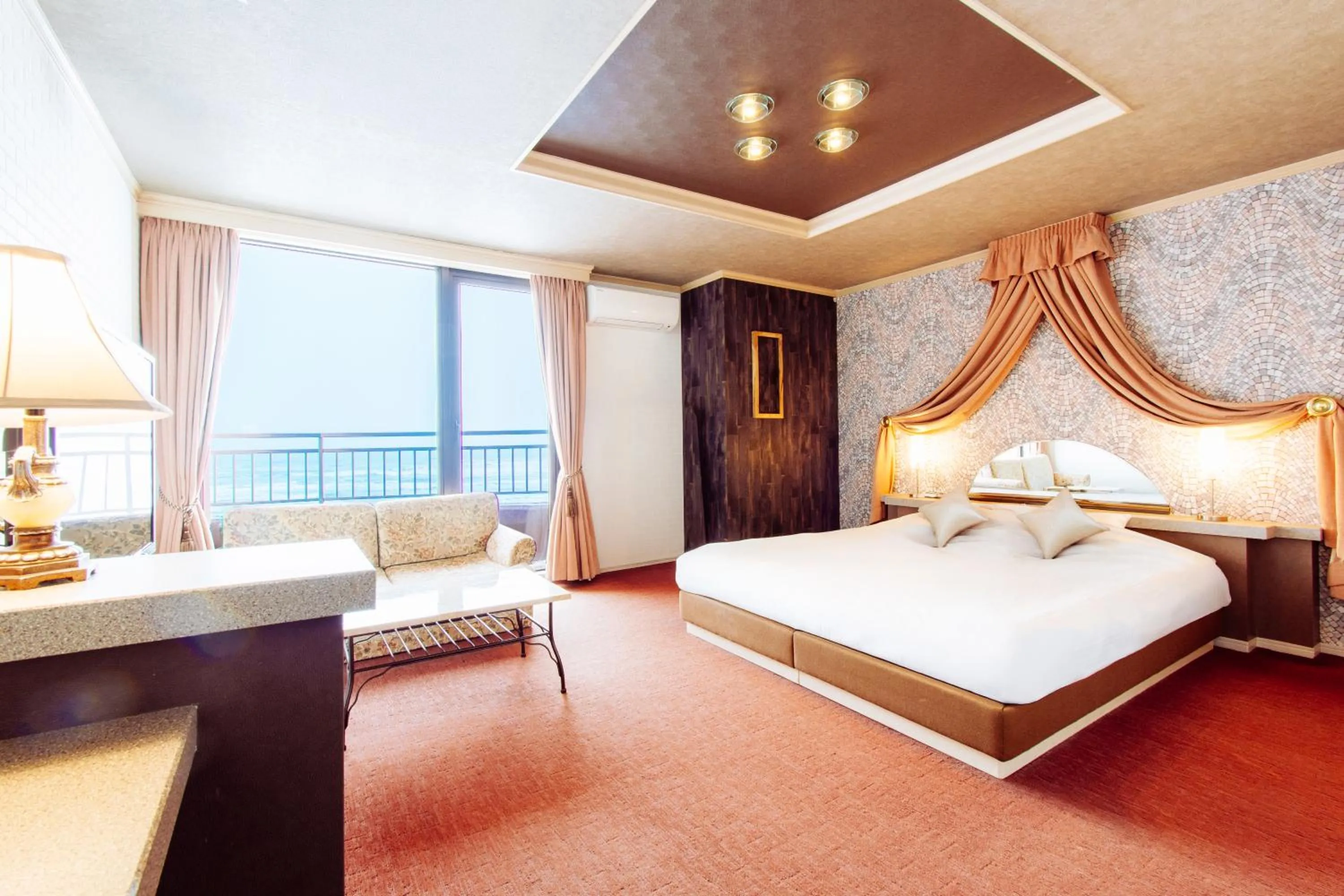 Bedroom, Bed in Hotel Luna Coast (Adult Only)