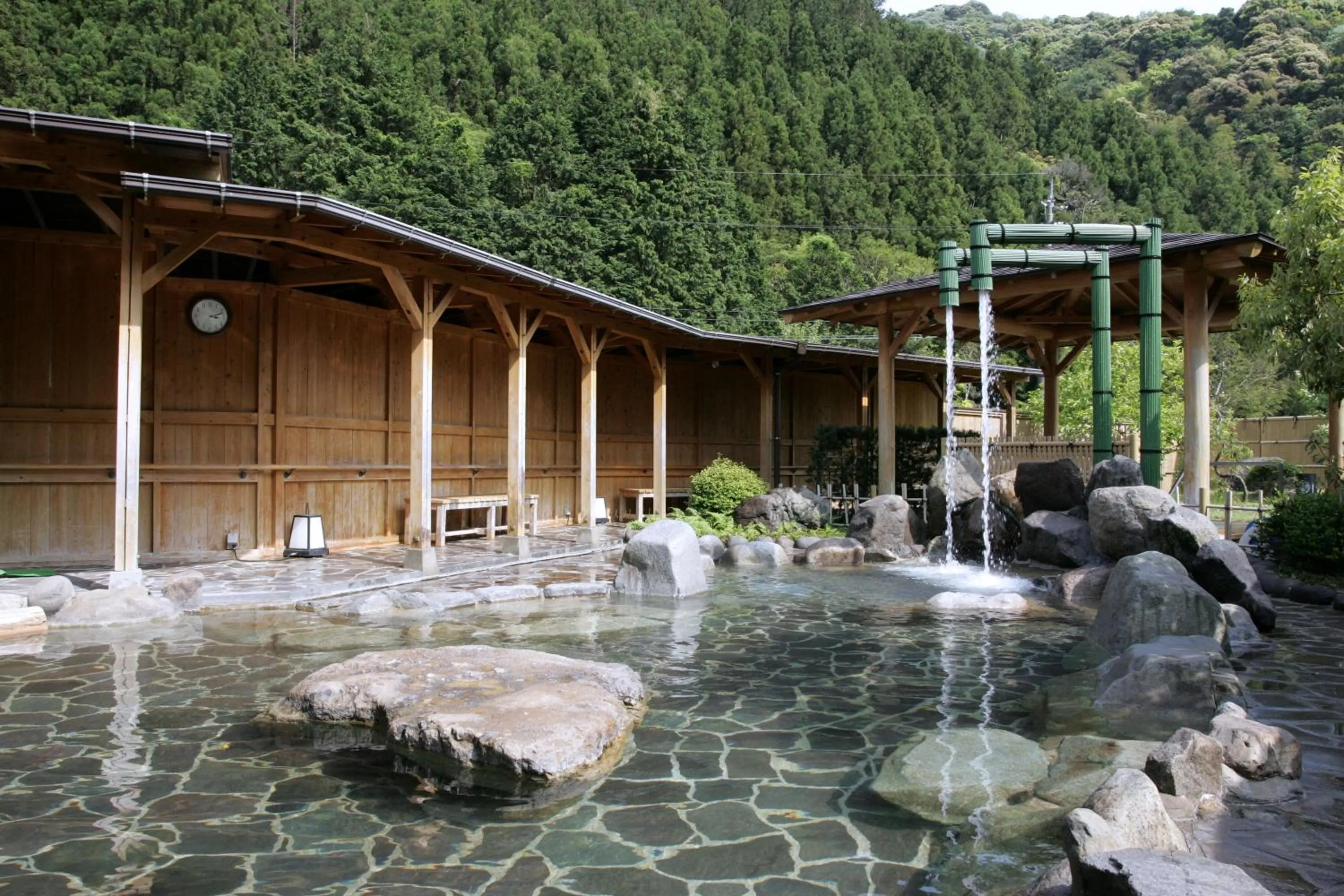 Hot Spring Bath in Ichinomata Onsen Grand Hotel