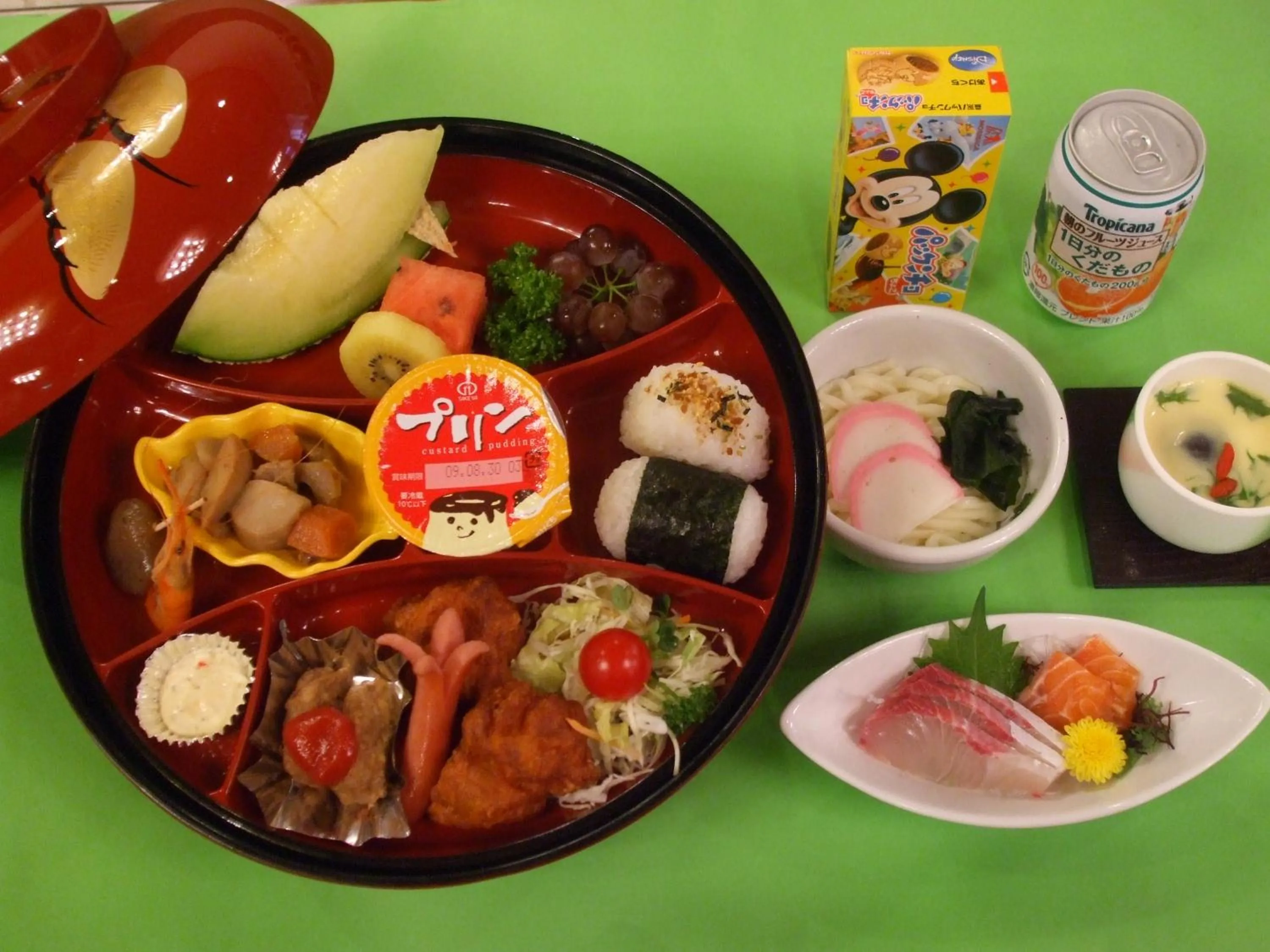 Asian breakfast in Ichinomata Onsen Grand Hotel