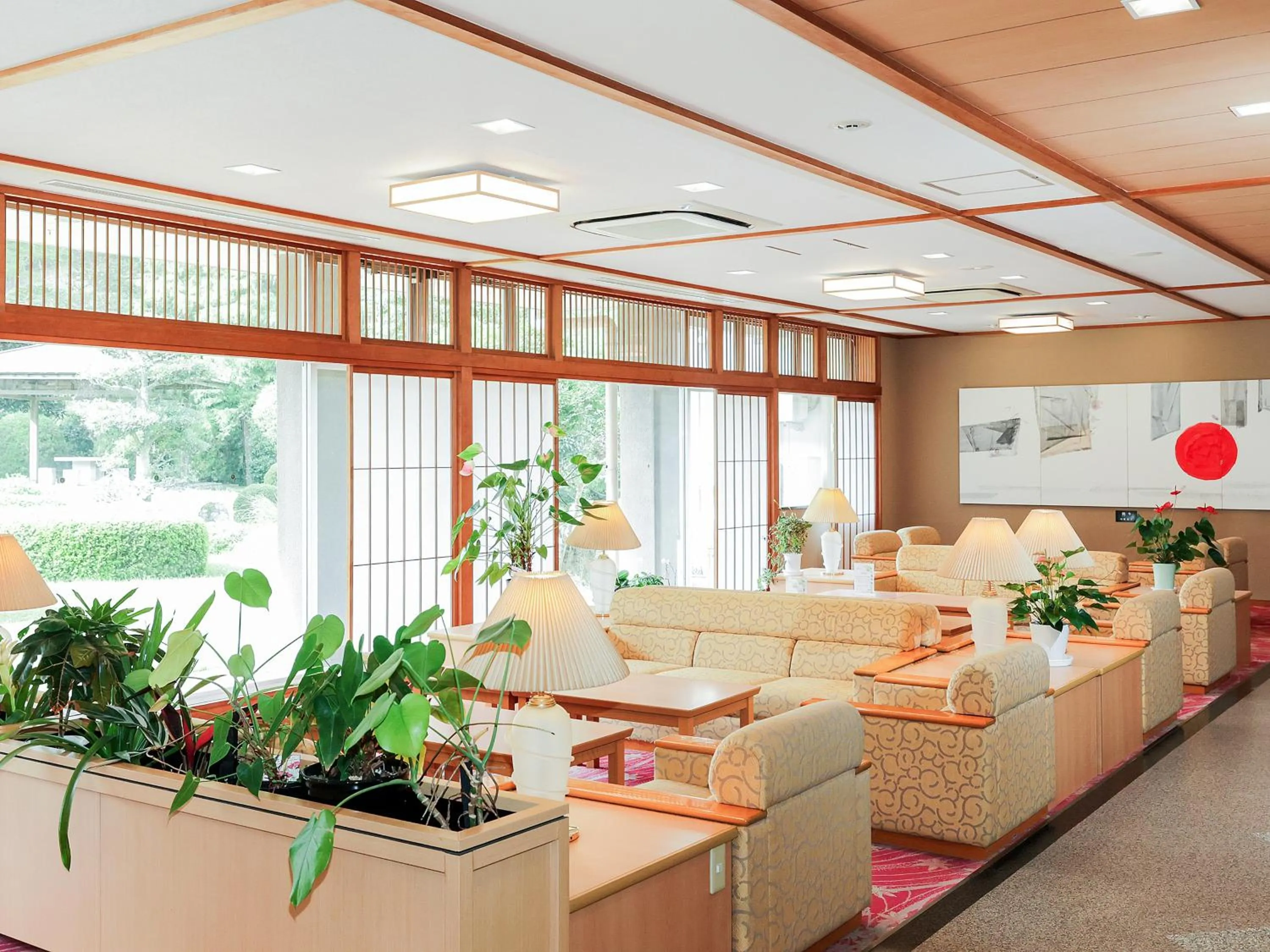 Lobby or reception in Ichinomata Onsen Grand Hotel