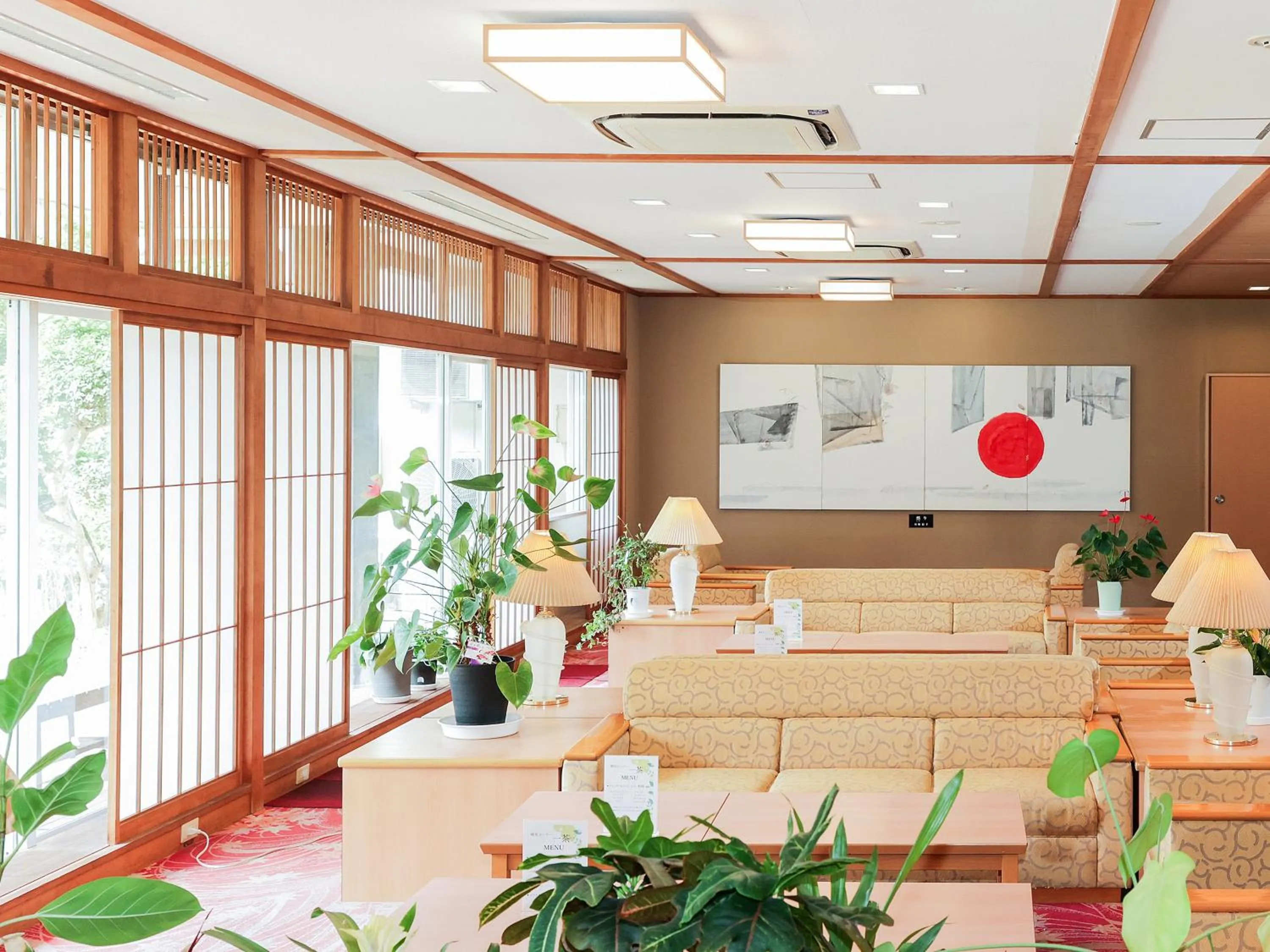 Lobby or reception in Ichinomata Onsen Grand Hotel