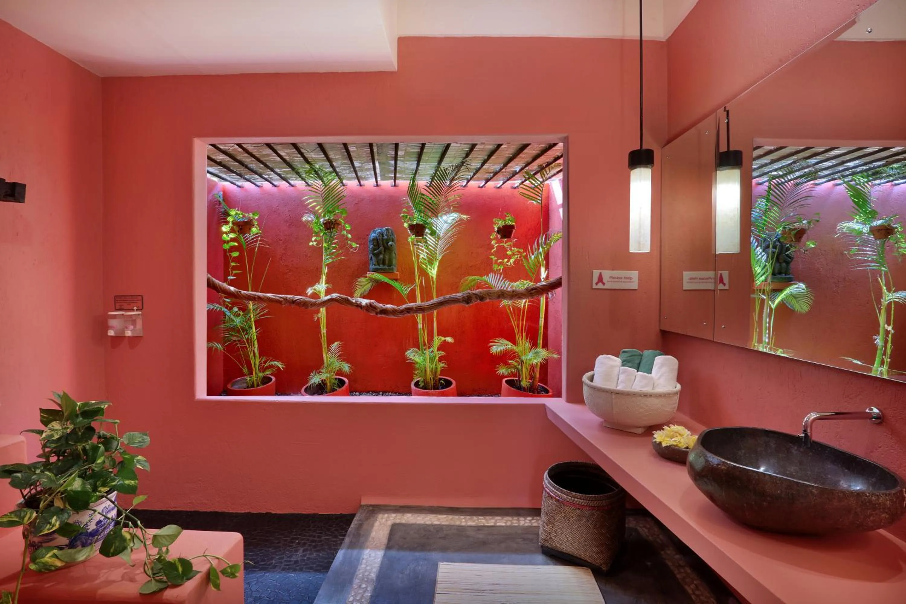 Bathroom in PinkCoco Uluwatu - Constant Surprises & for Cool Adults Only