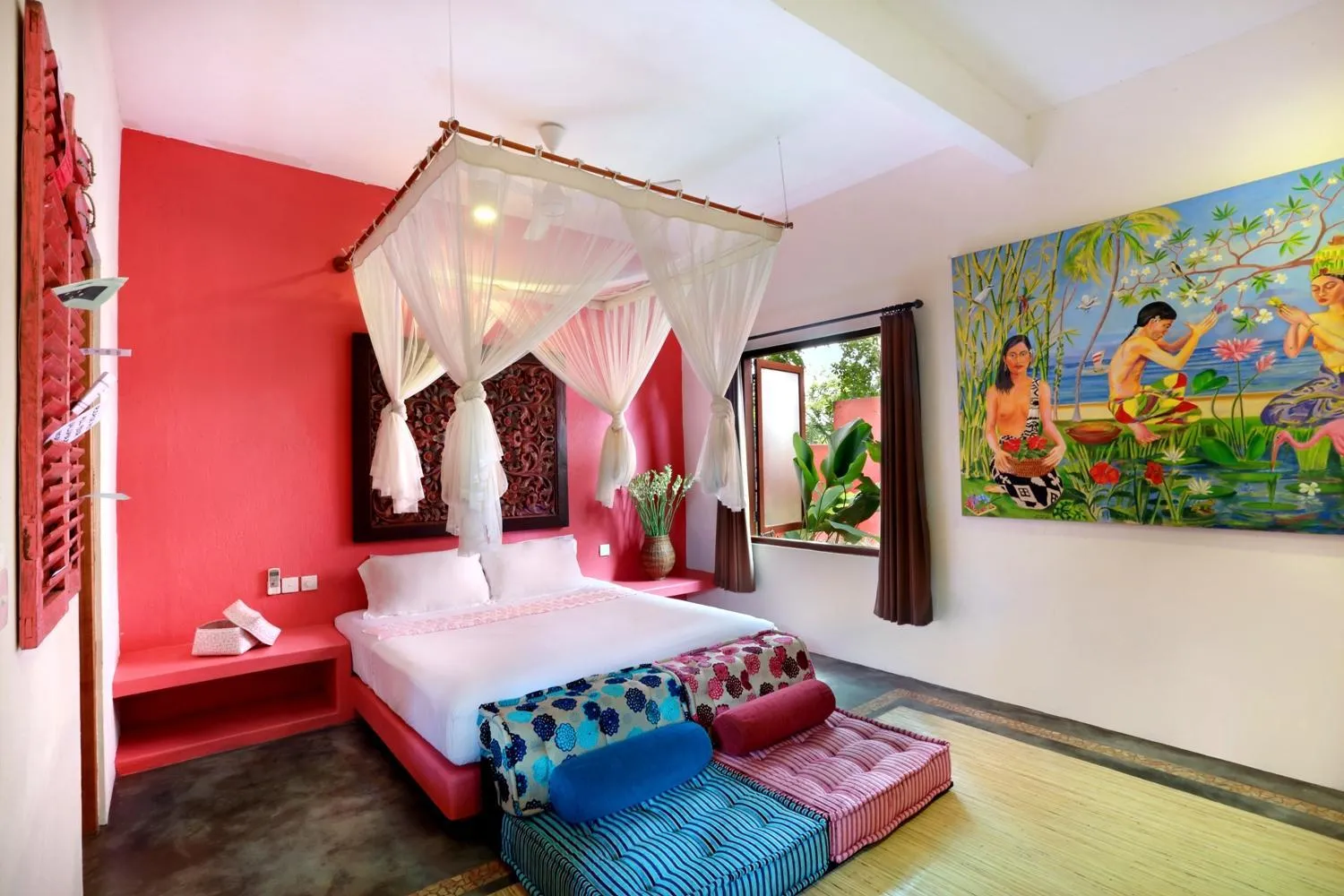 Bed in PinkCoco Uluwatu - Constant Surprises & for Cool Adults Only
