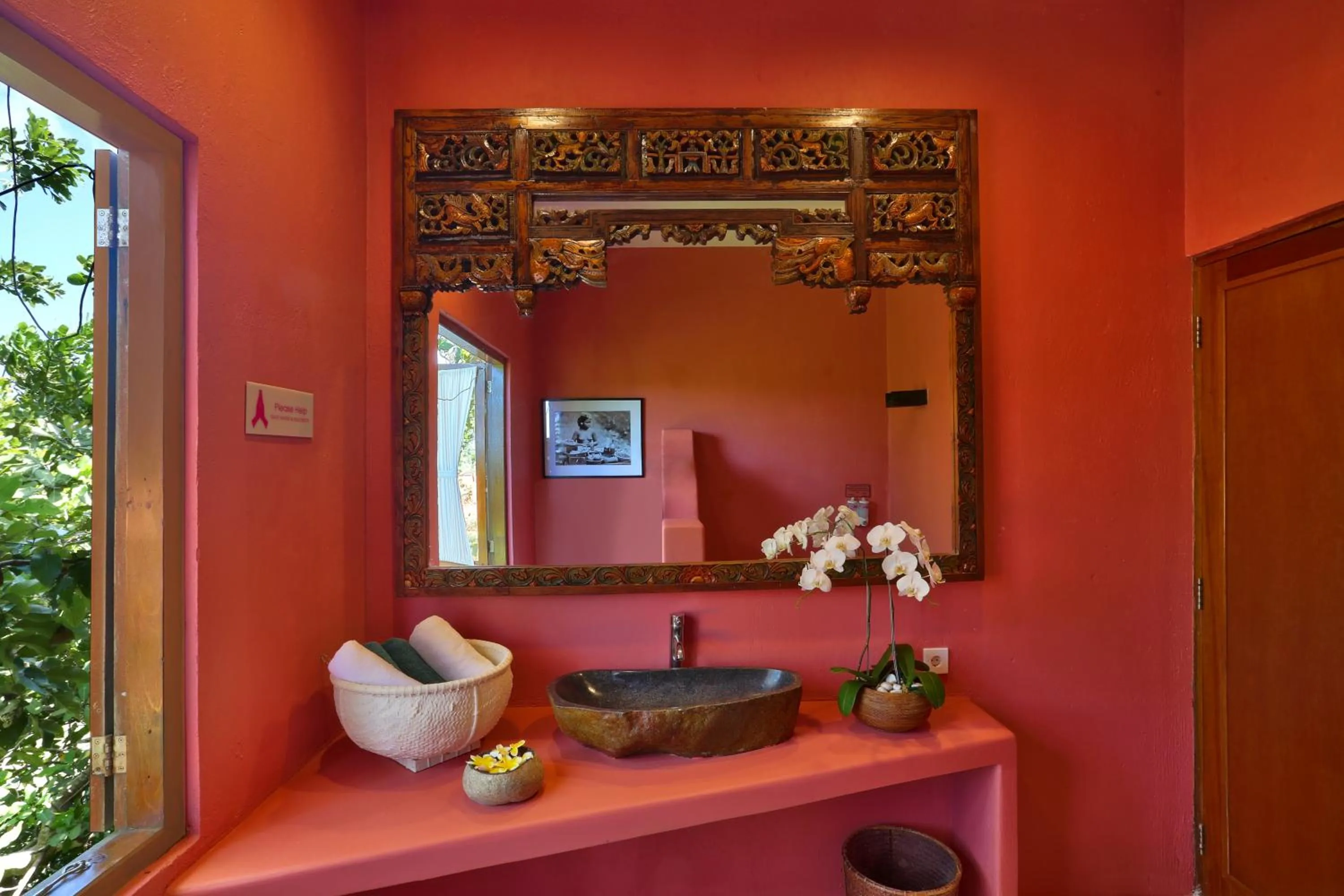 Bathroom in PinkCoco Uluwatu - Constant Surprises & for Cool Adults Only