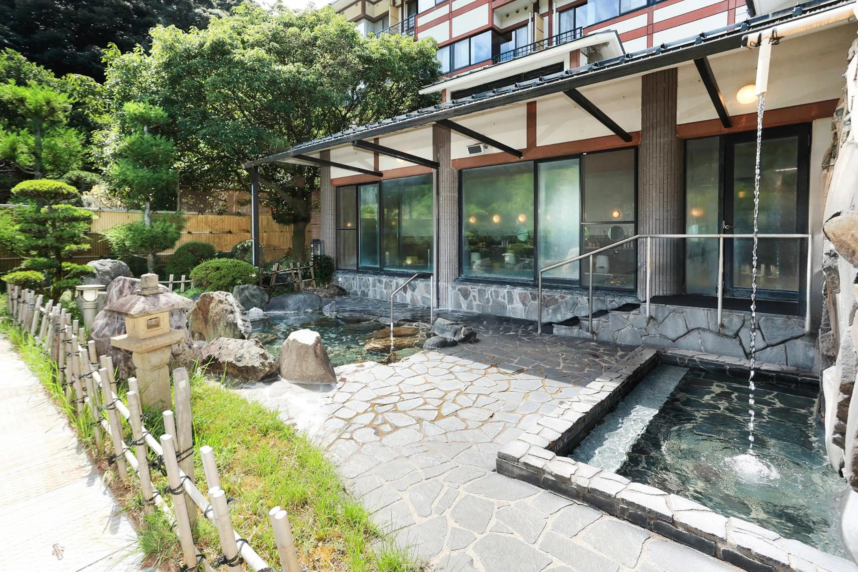 Hot Spring Bath in Ichinomata Onsen Kanko Hotel