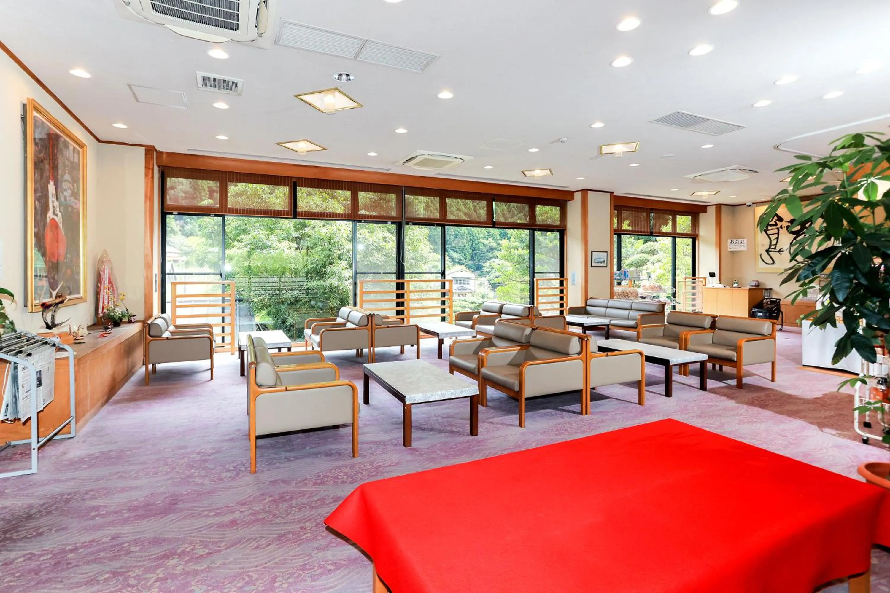 Lobby or reception in Ichinomata Onsen Kanko Hotel