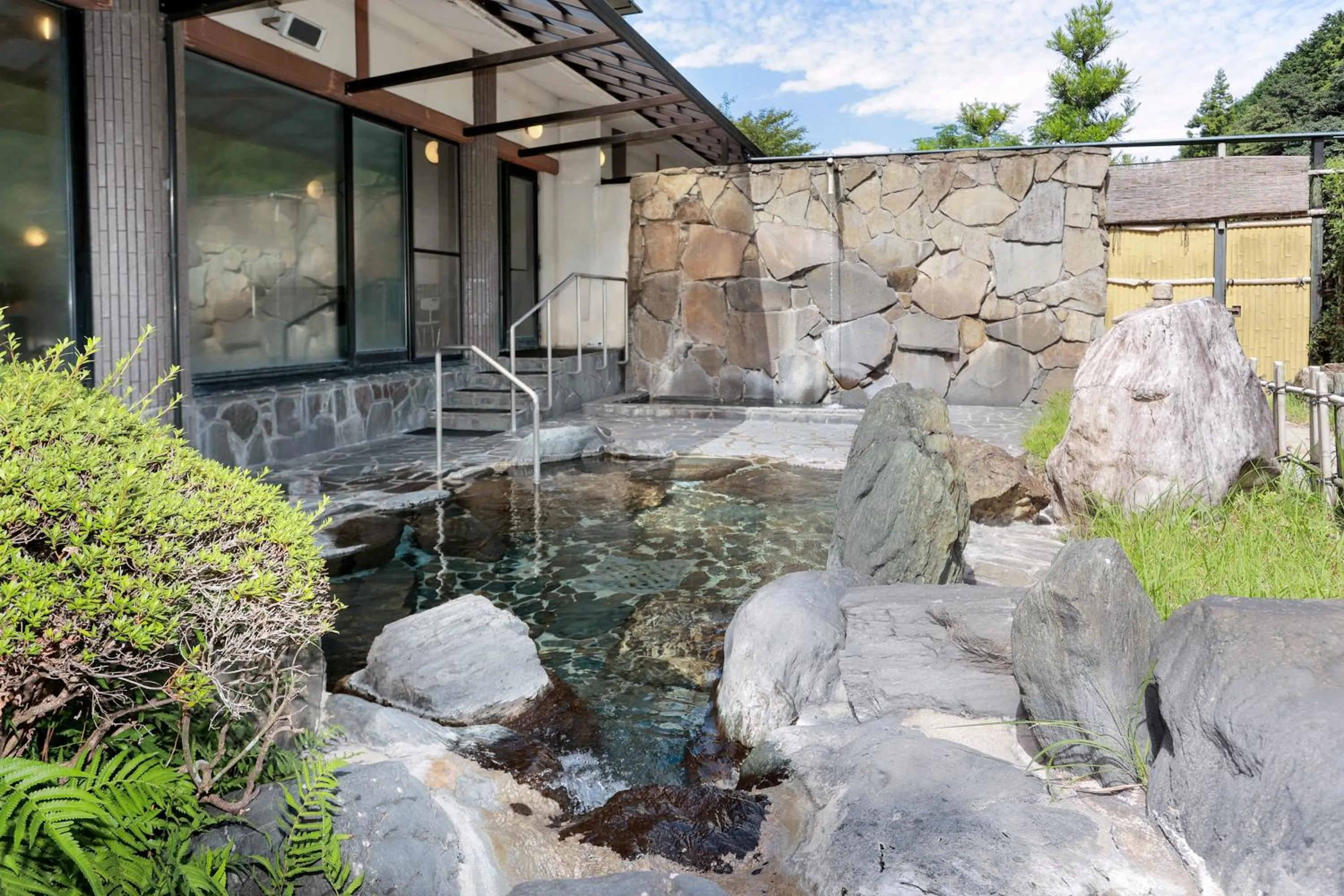 Hot Spring Bath in Ichinomata Onsen Kanko Hotel