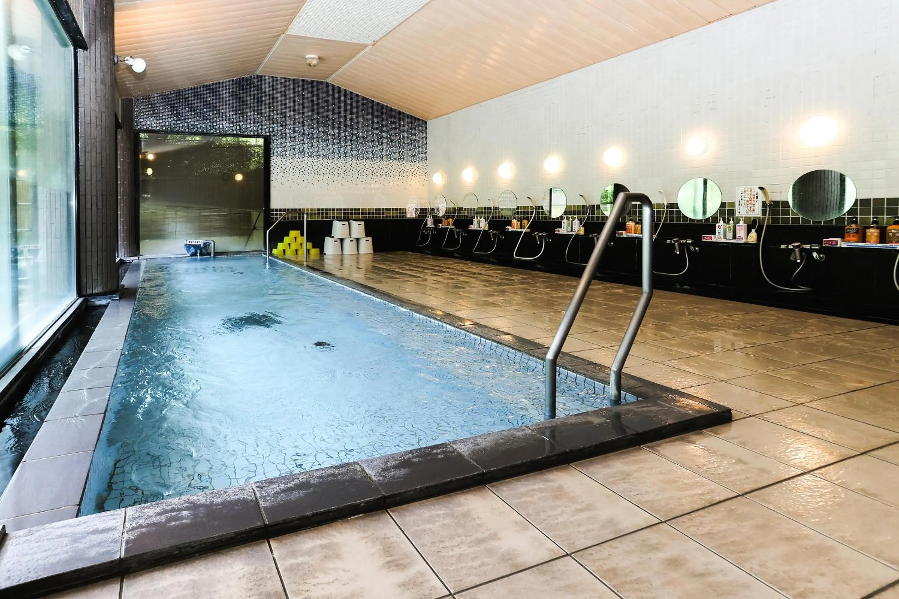 Hot Spring Bath in Ichinomata Onsen Kanko Hotel