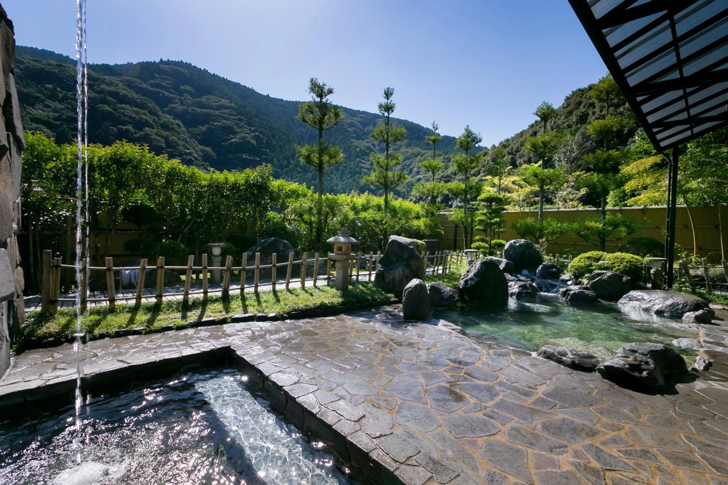 Open Air Bath in Ichinomata Onsen Kanko Hotel