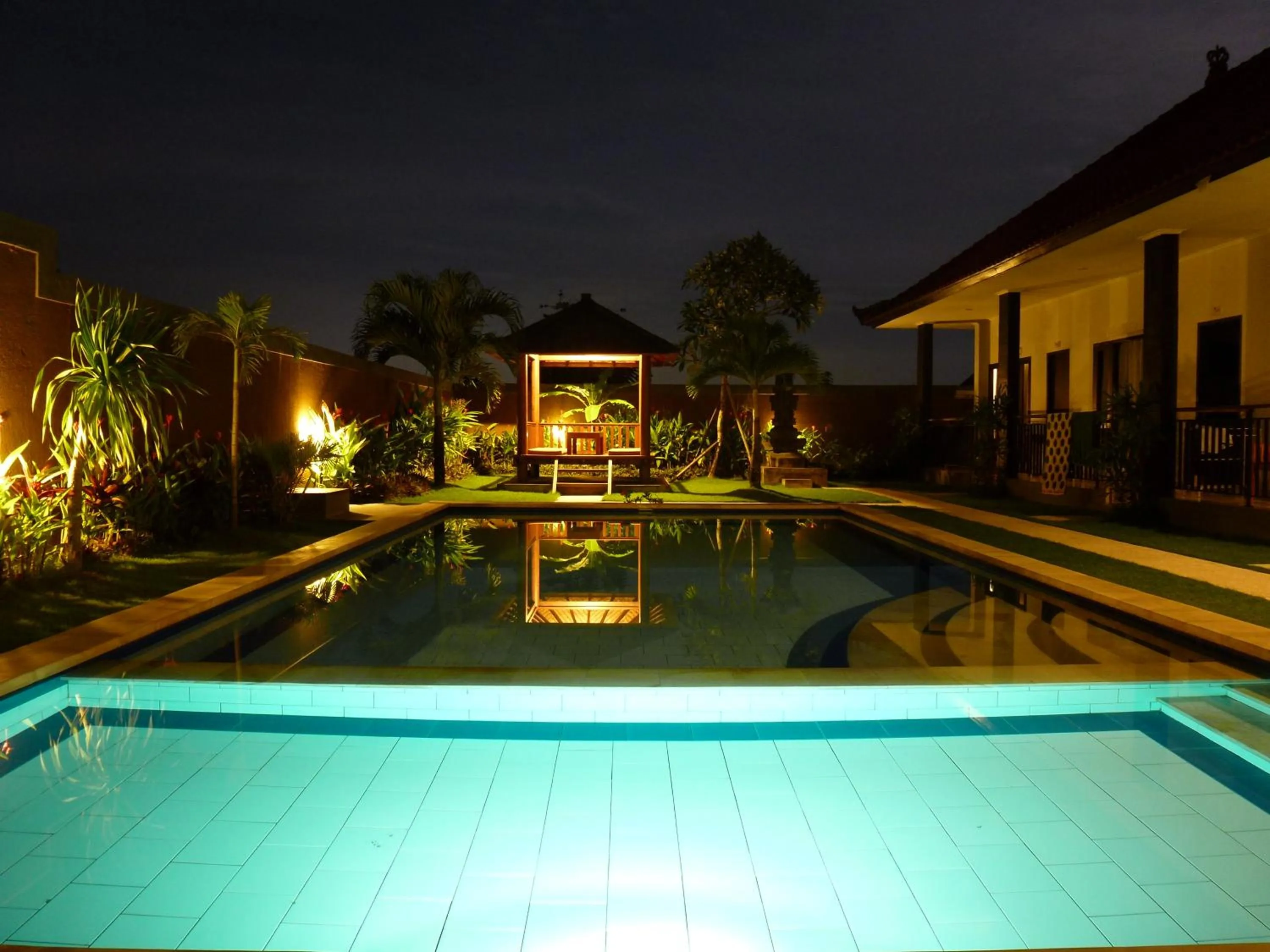 Swimming pool in Puri Hasu Bali