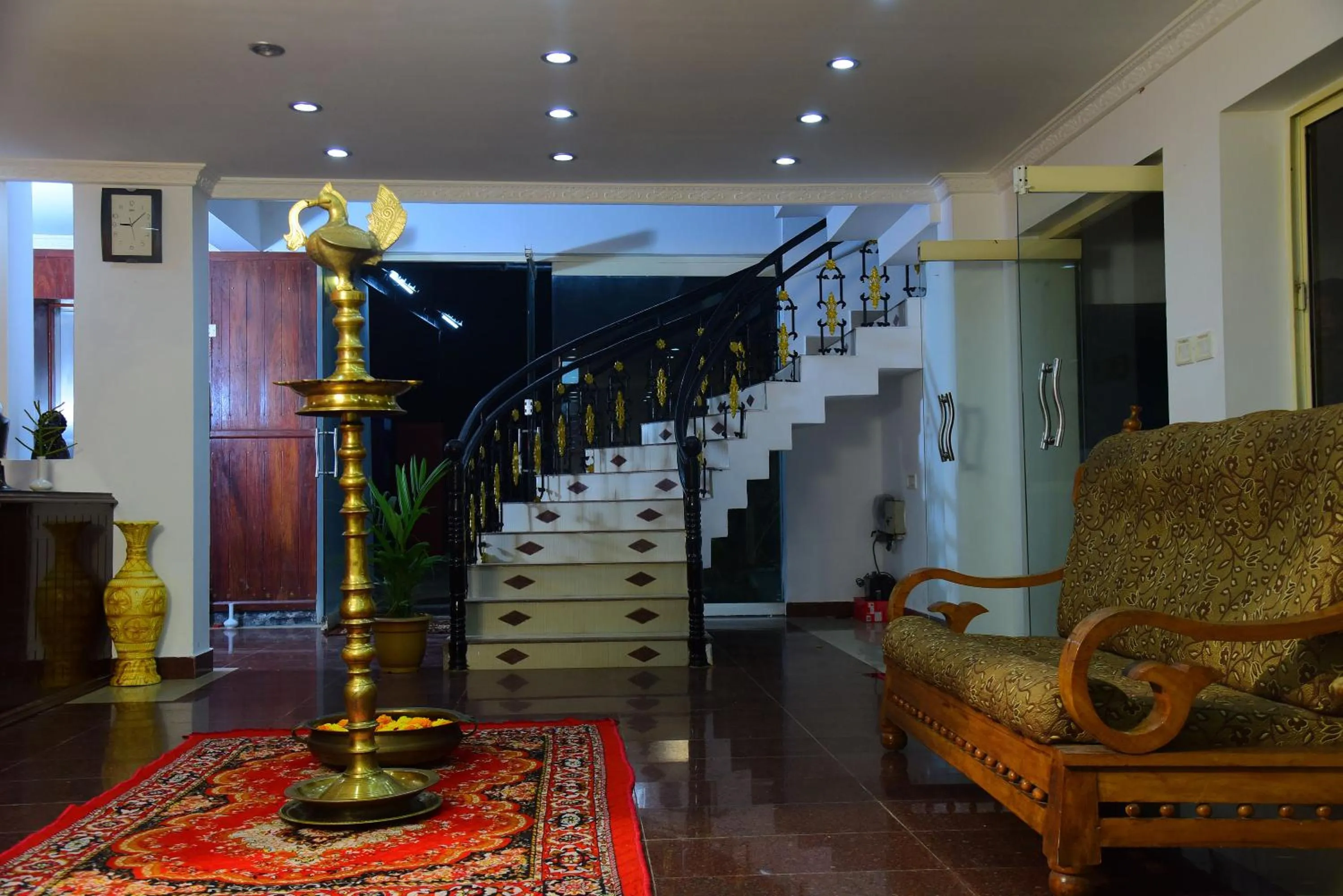 Lobby or reception in Ocean Bay Ayurvedic Beach Resort