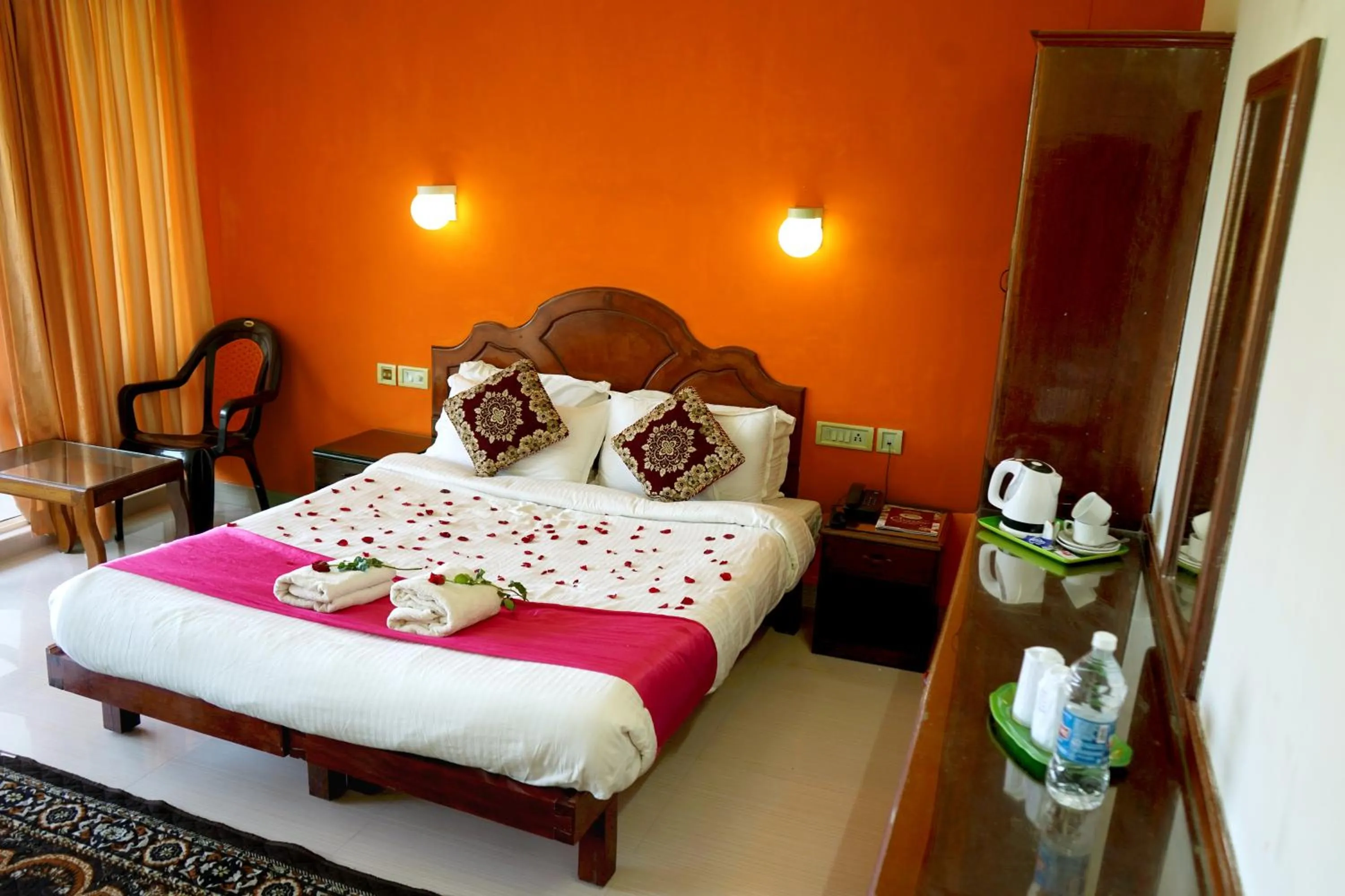 Photo of the whole room, Bed in Ocean Bay Ayurvedic Beach Resort