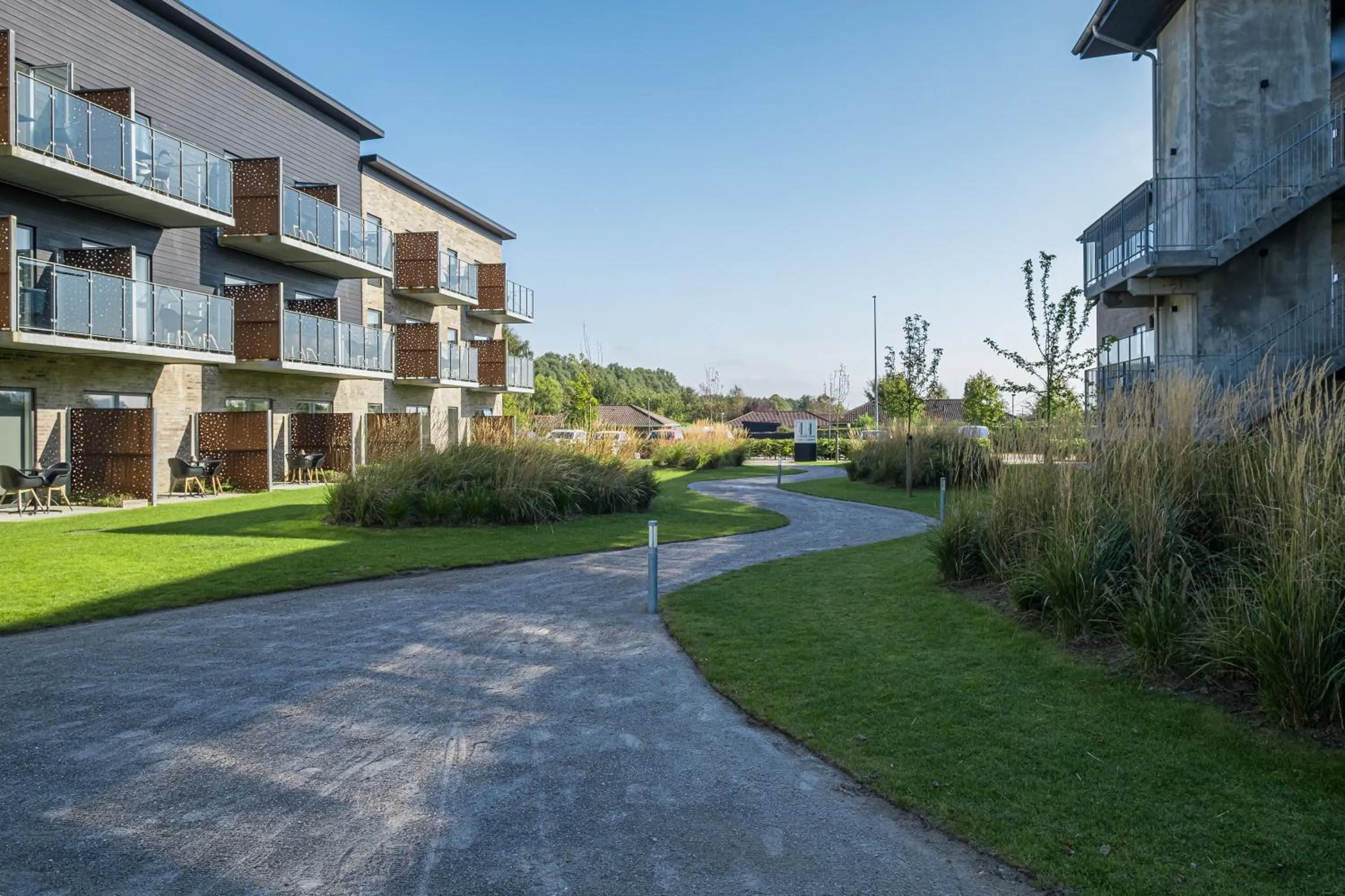 Property building in Aalborg Hotel Apartments