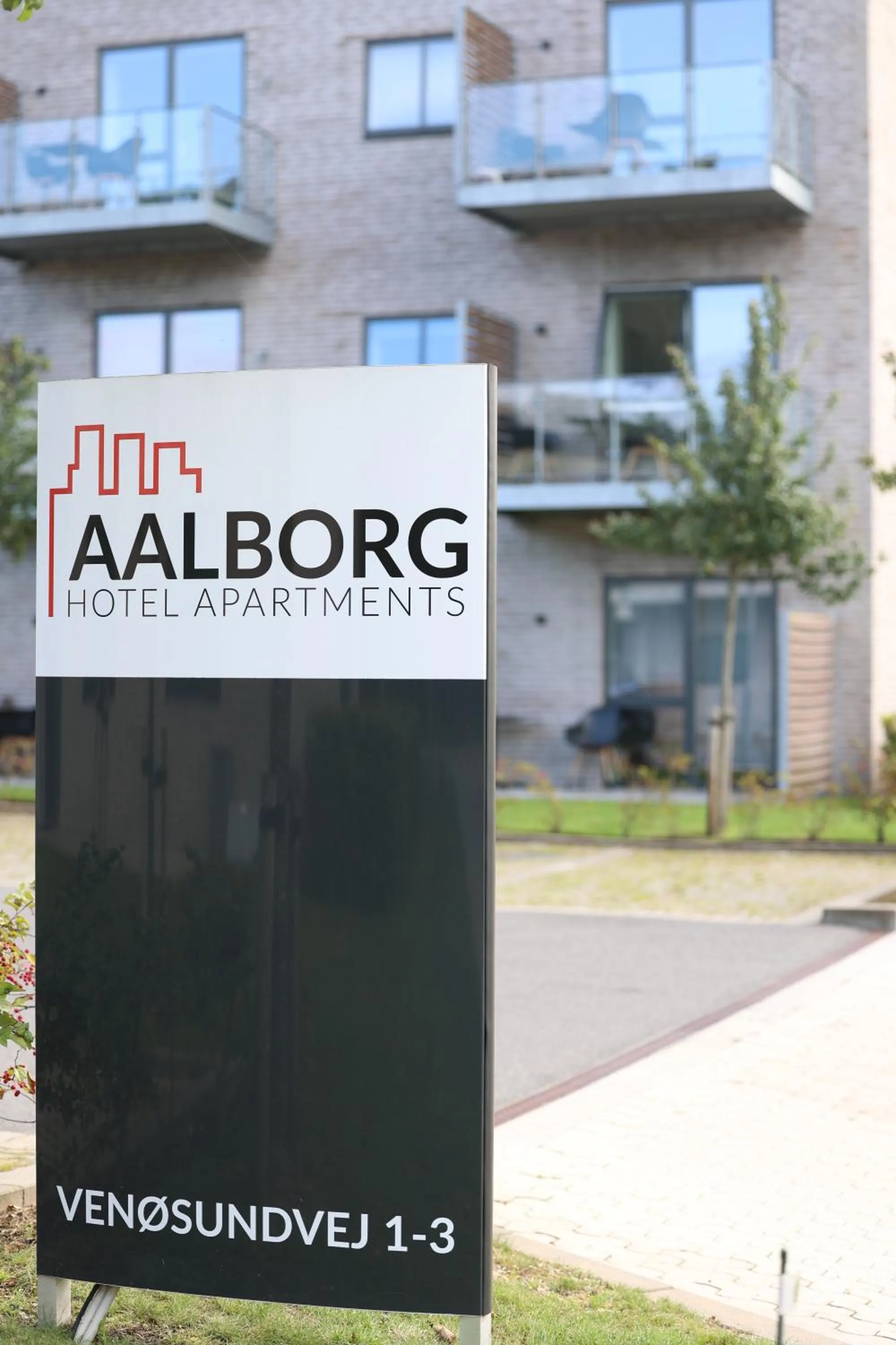 Property building in Aalborg Hotel Apartments
