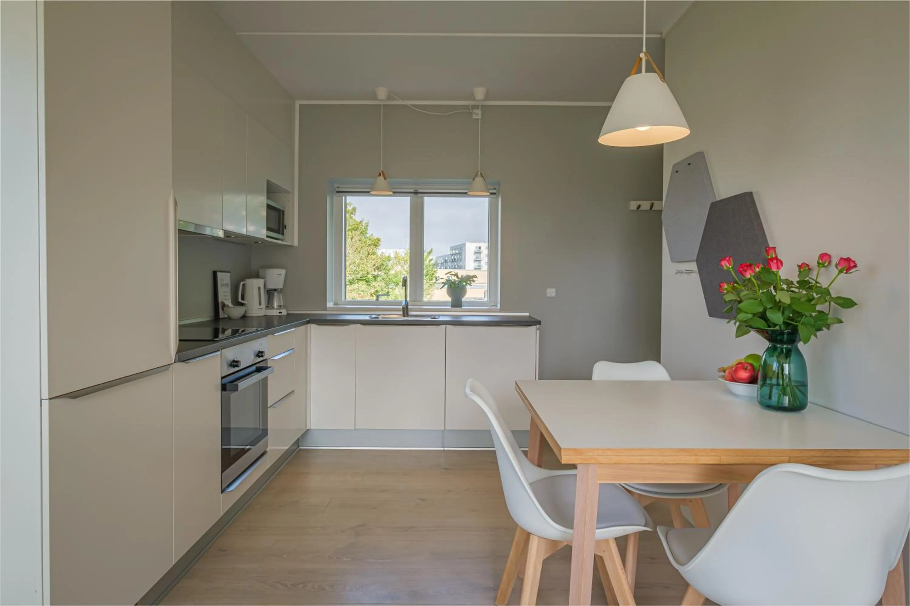 Kitchen or kitchenette in Aalborg Hotel Apartments