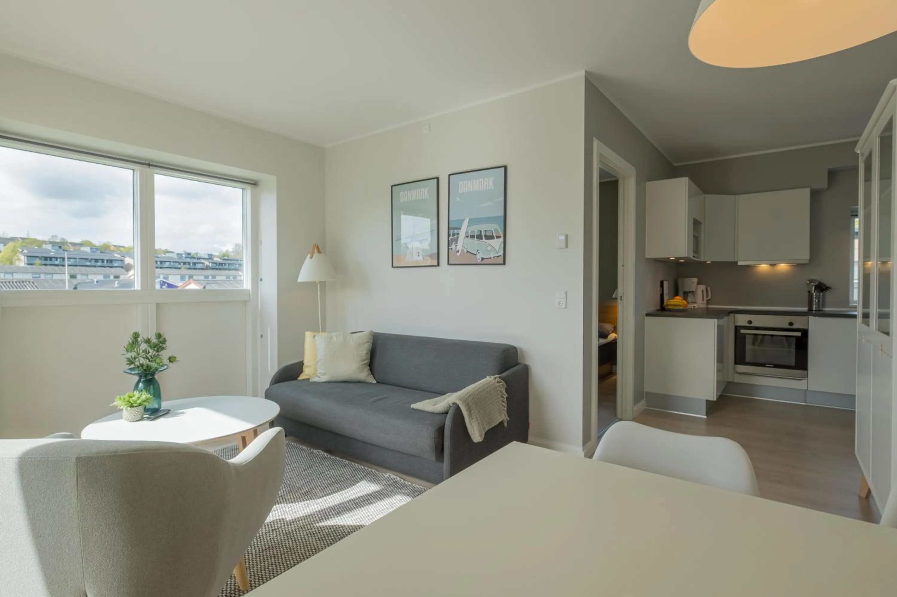 Kitchen or kitchenette in Aalborg Hotel Apartments