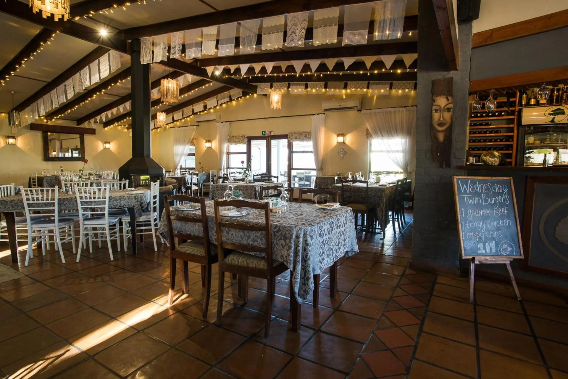 Restaurant/places to eat in Damas Guest Farm