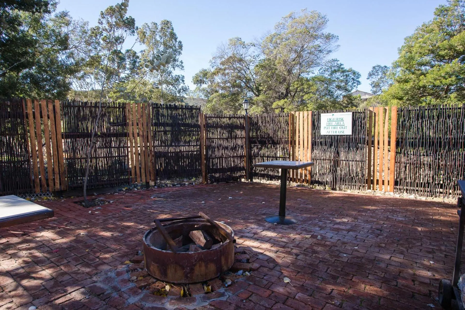 BBQ facilities in Damas Guest Farm
