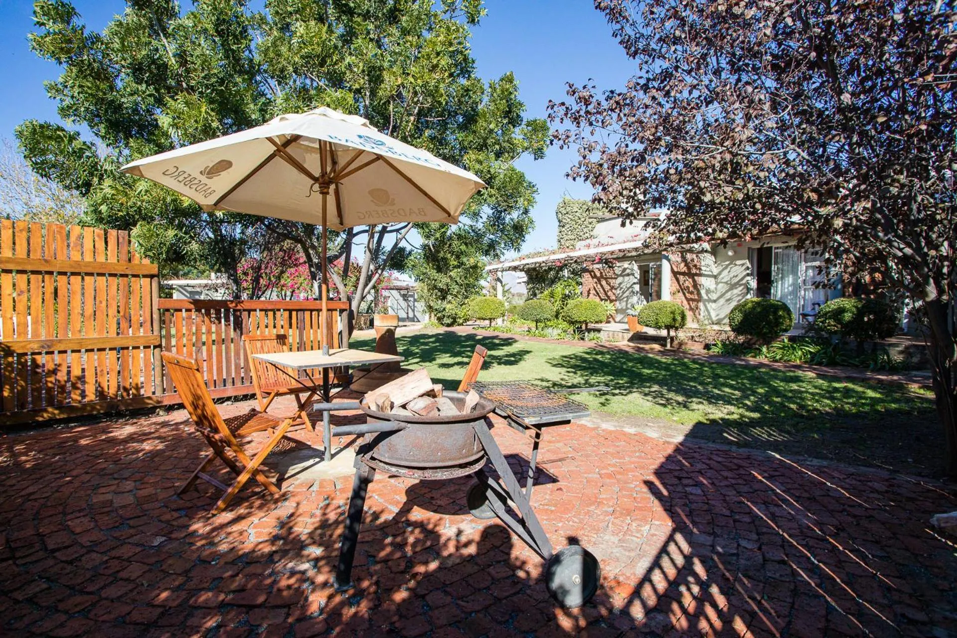 BBQ facilities in Damas Guest Farm