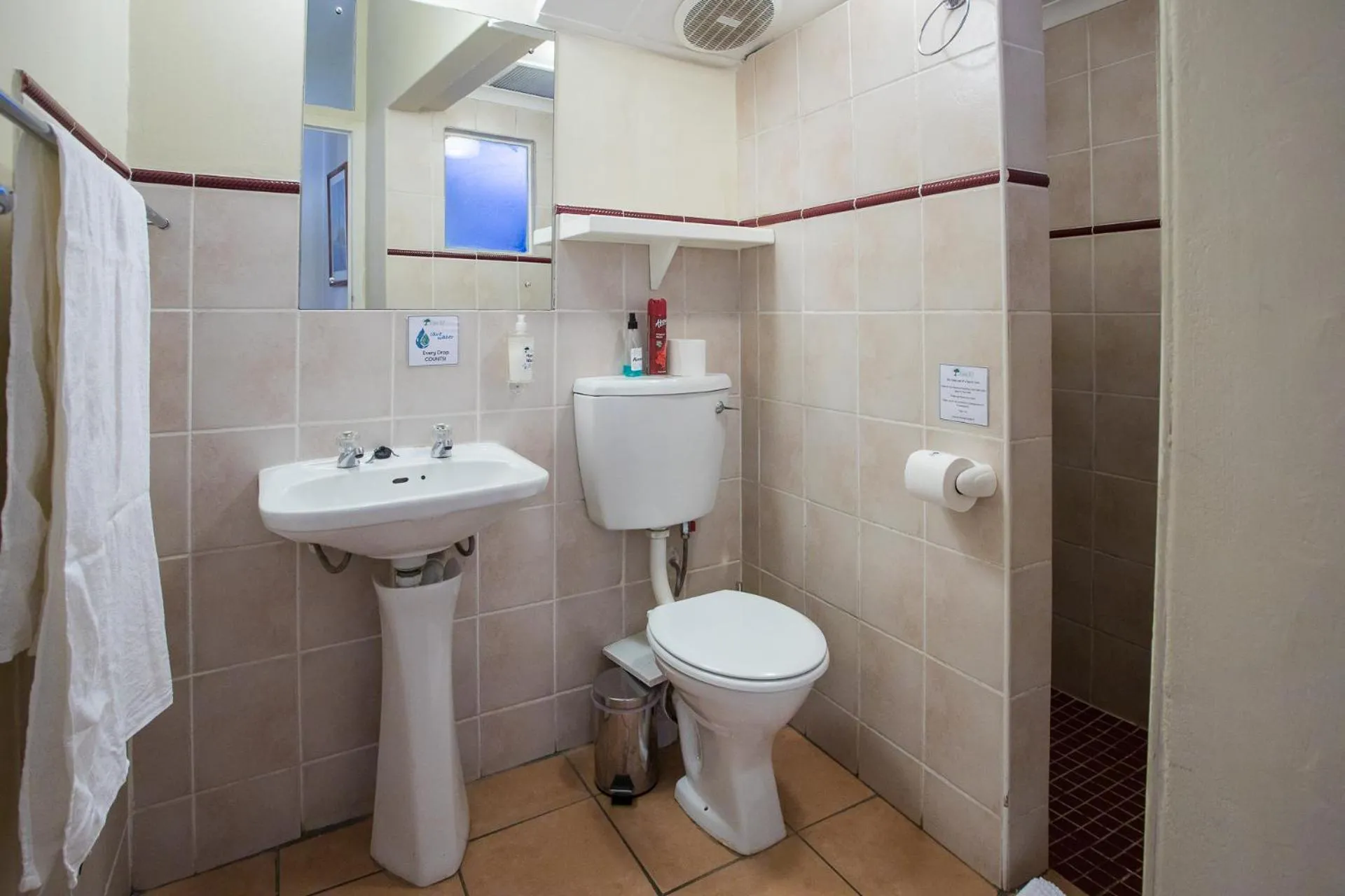 Bathroom in Damas Guest Farm