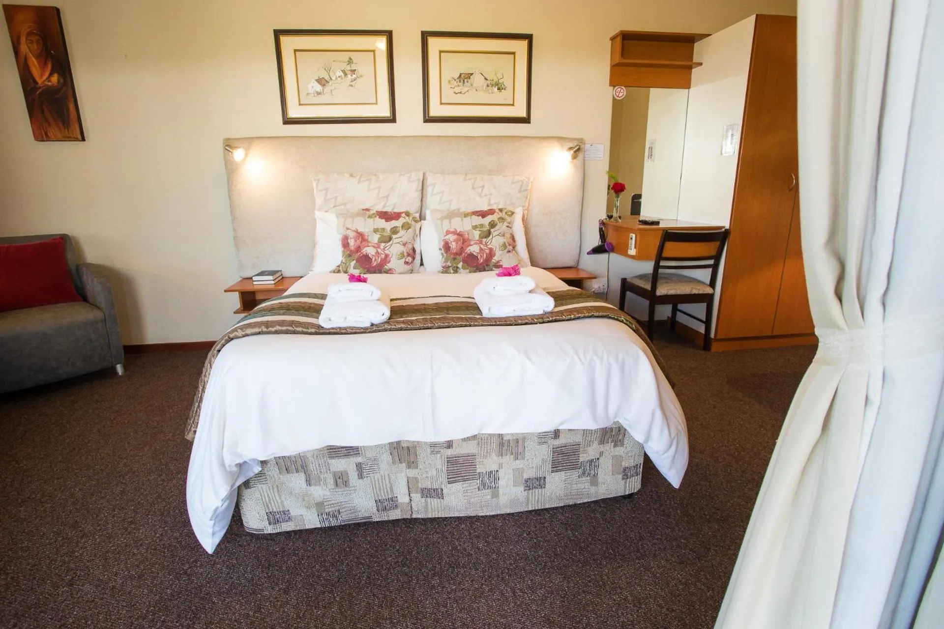 Bedroom, Bed in Damas Guest Farm