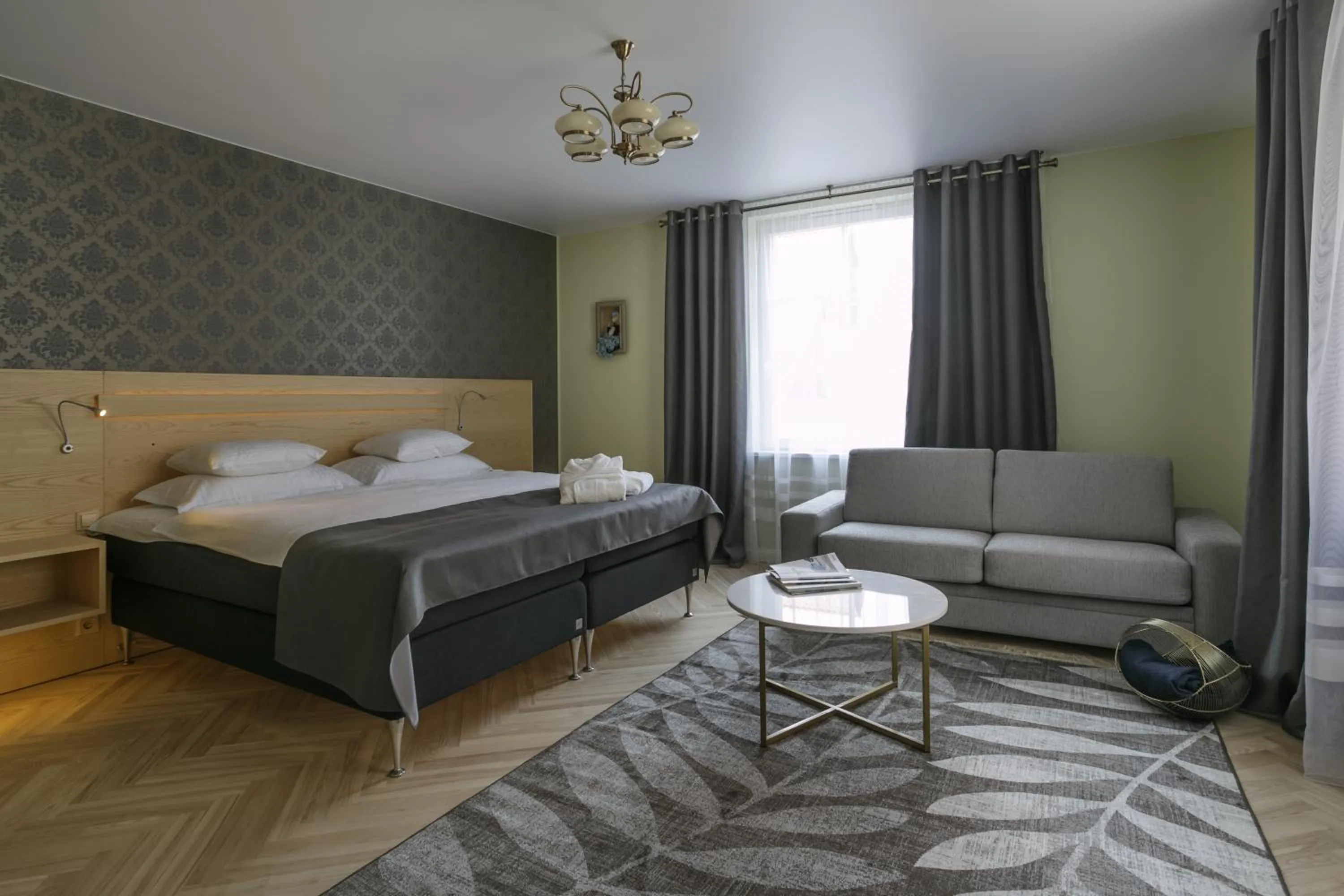 Bed in Dönhoff Residence