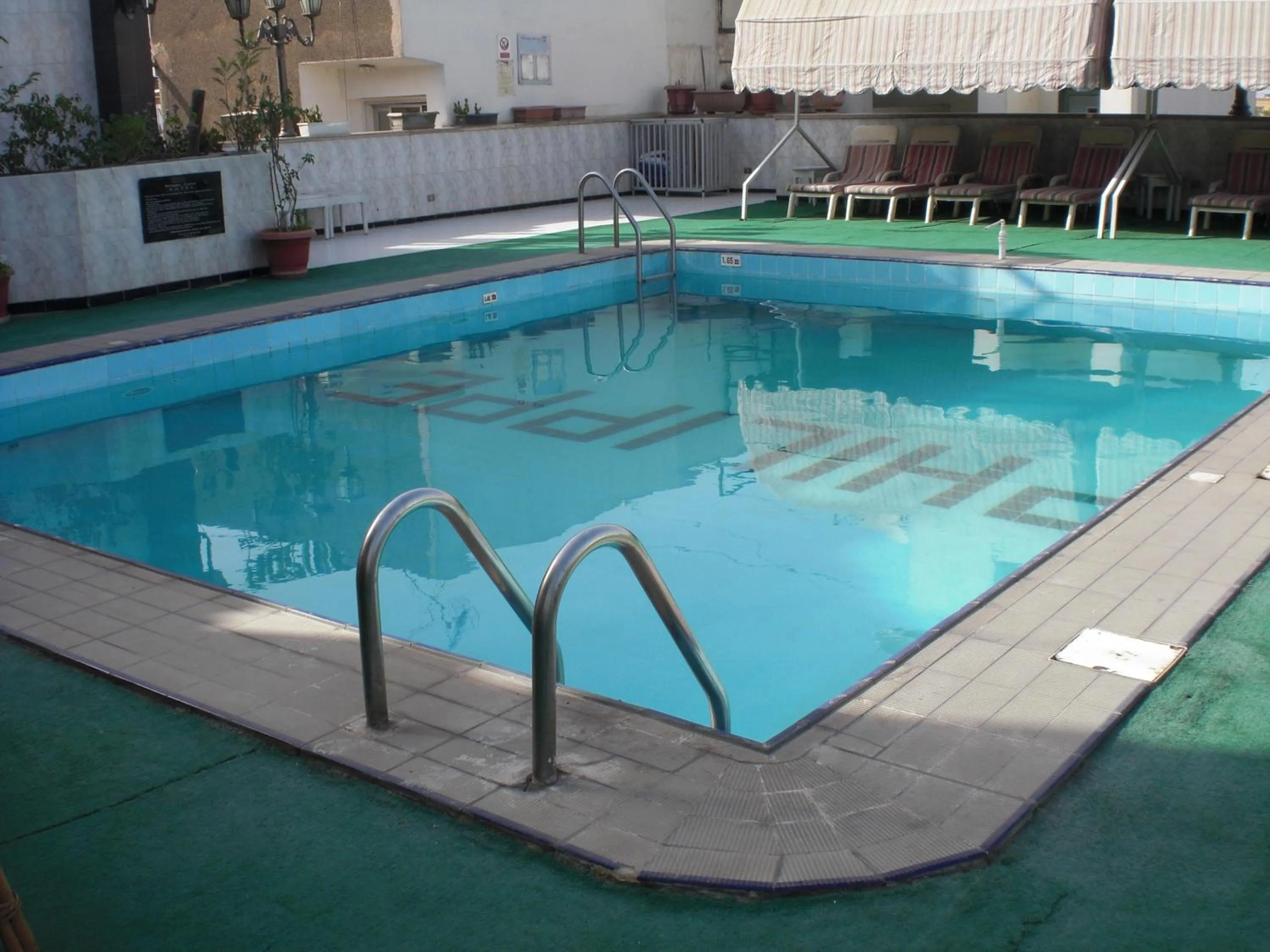 Swimming pool in Philippe Luxor Hotel