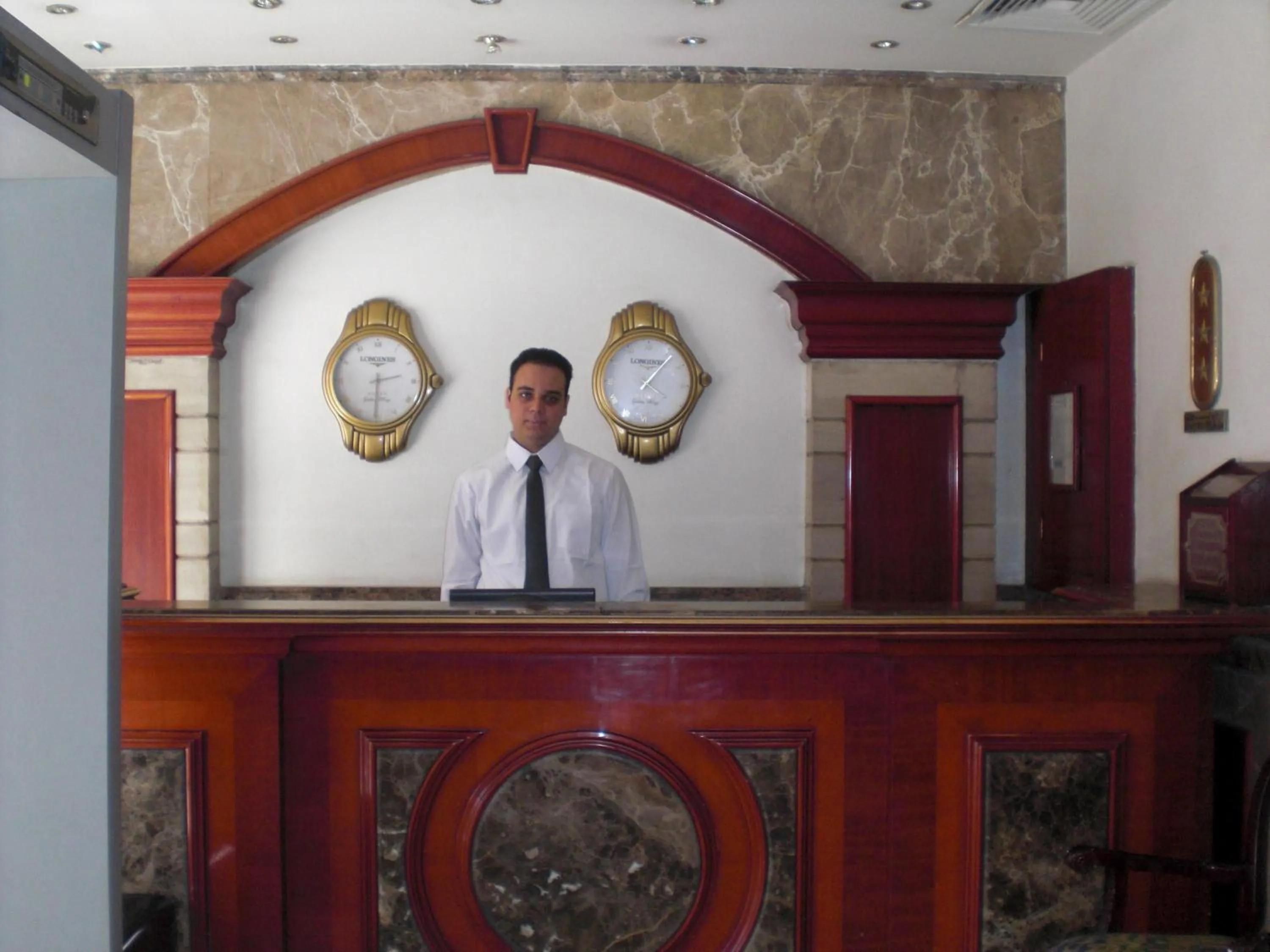 Staff in Philippe Luxor Hotel