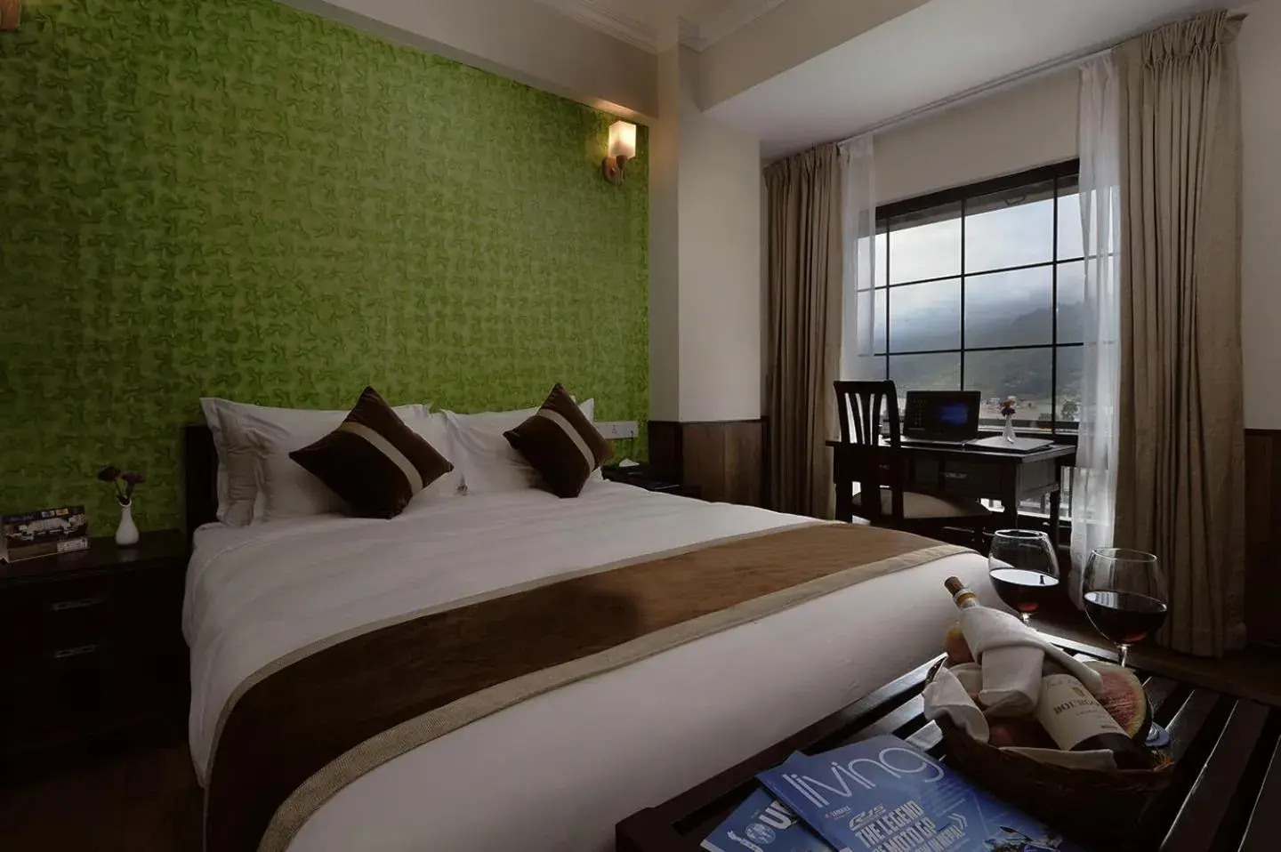 Bedroom in Hotel Sarowar Pokhara-Luxury Hospitality in the Heart of Pokhara Bedroom in Hotel Sarowar Pokhara-Luxury Hospitality in the Heart of Pokhara