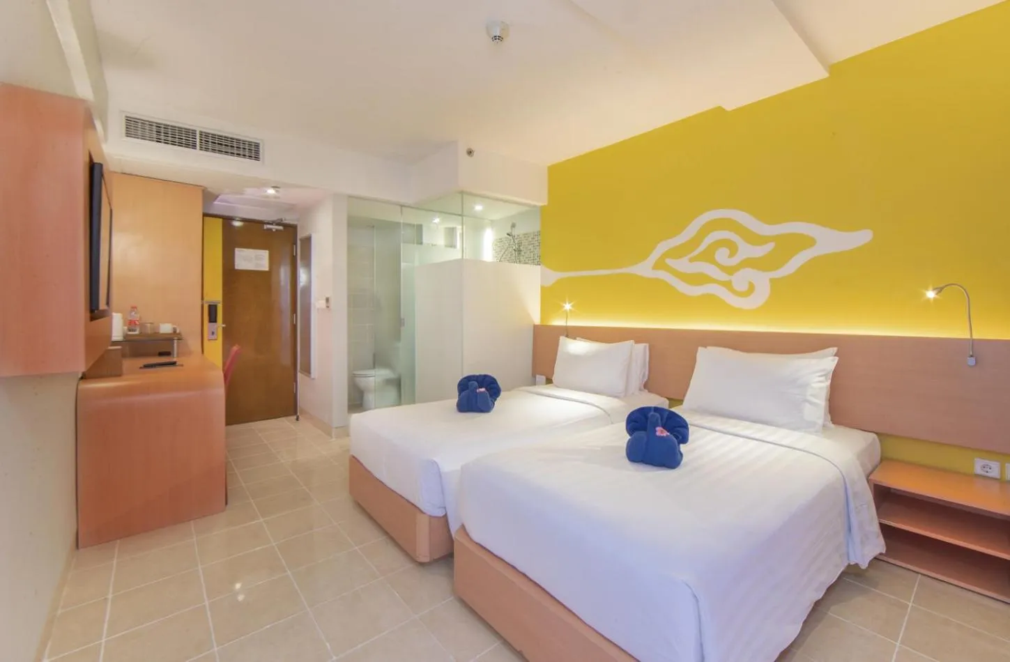 Bed in Kuta Beach Hotel