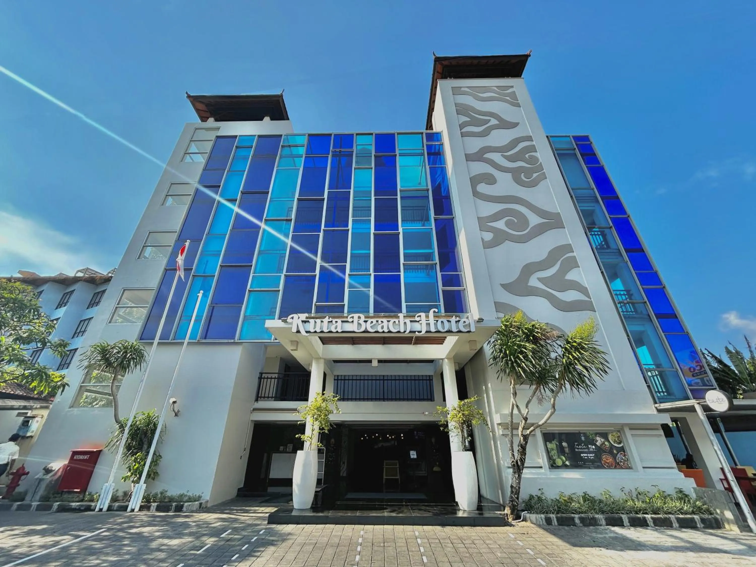 Property building in Kuta Beach Hotel