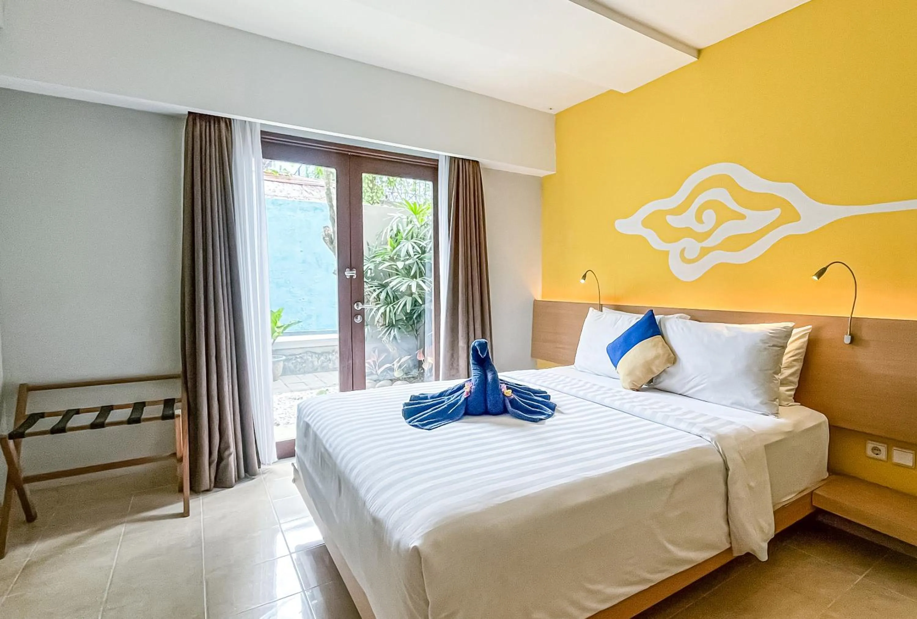 Bedroom, Bed in Kuta Beach Hotel