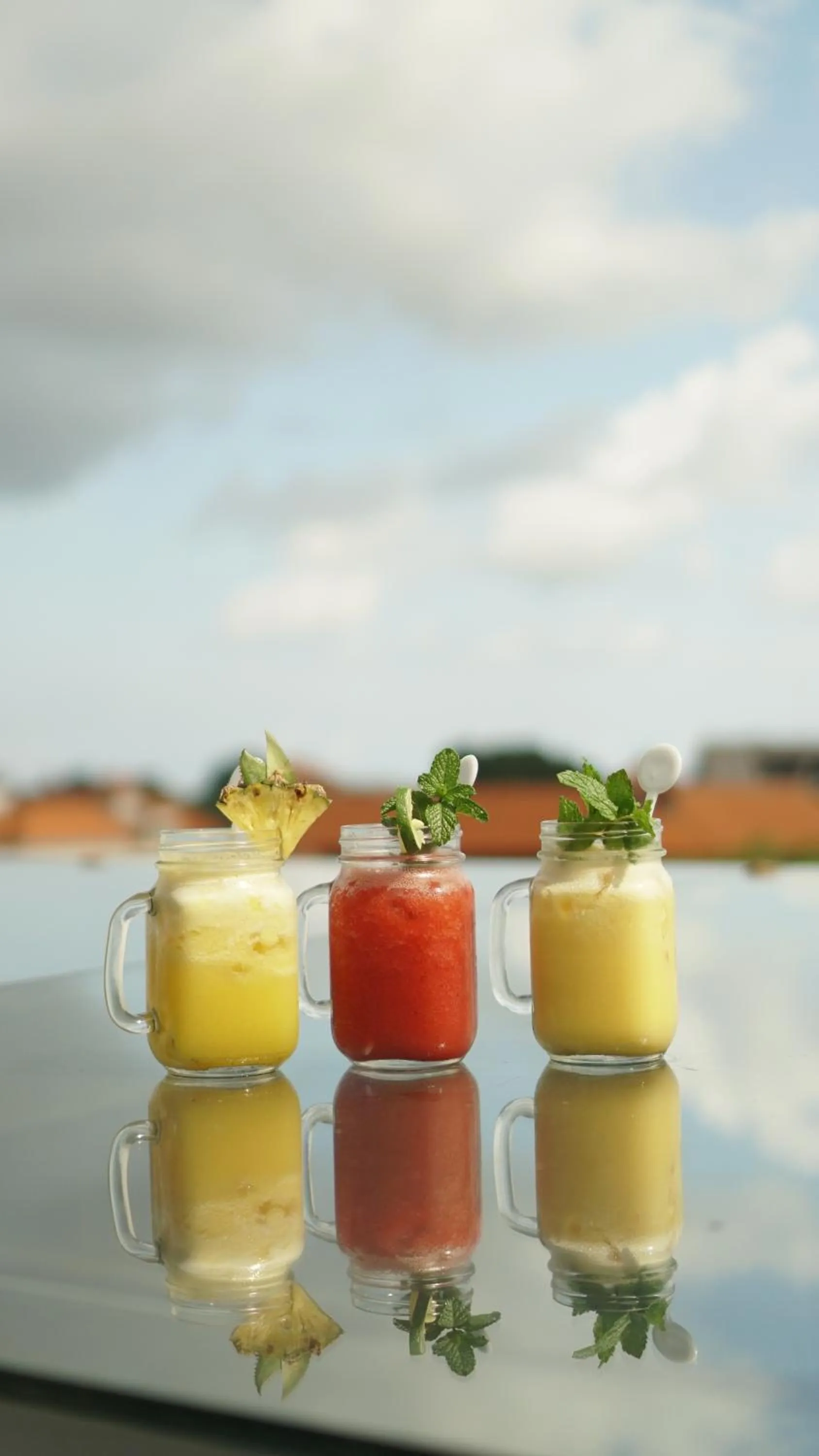 Food and drinks in Kuta Beach Hotel