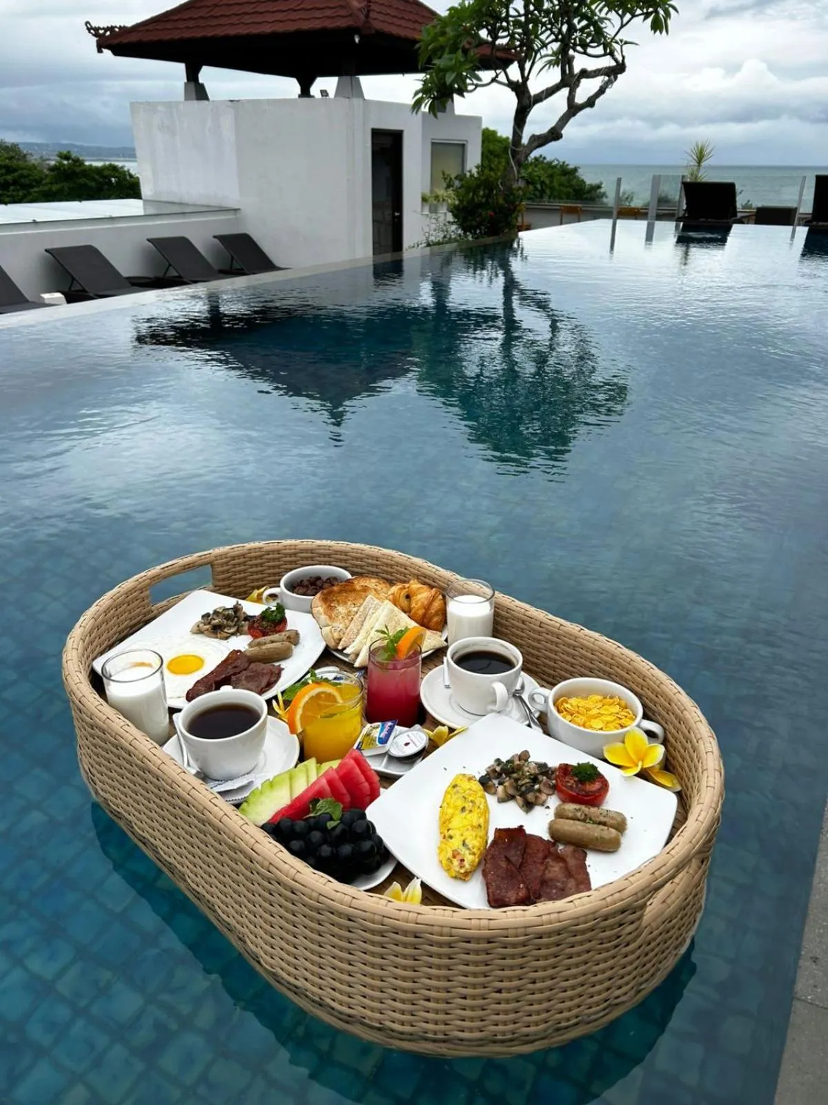 Breakfast in Kuta Beach Hotel