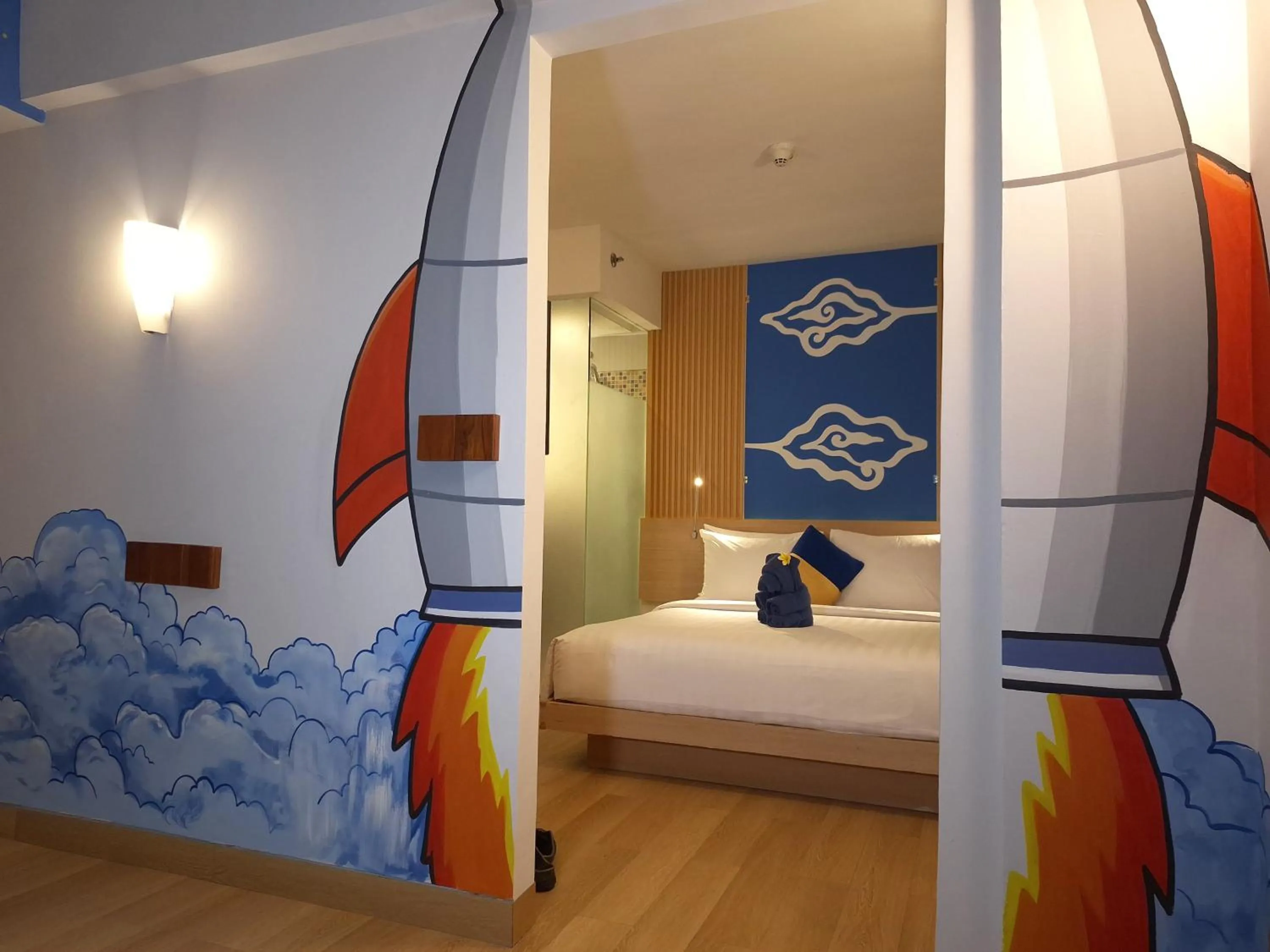 Bedroom, Bed in Kuta Beach Hotel