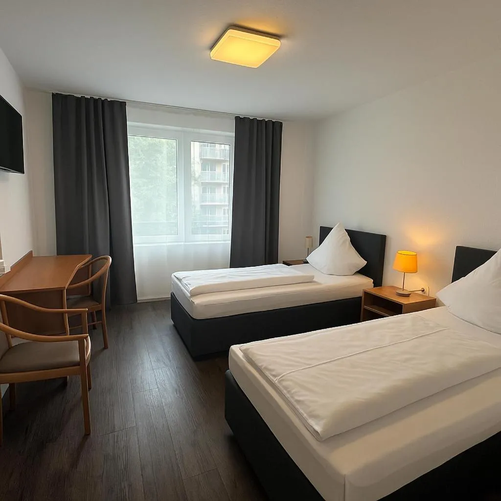 Bed in Centro Hotel Oberhausen