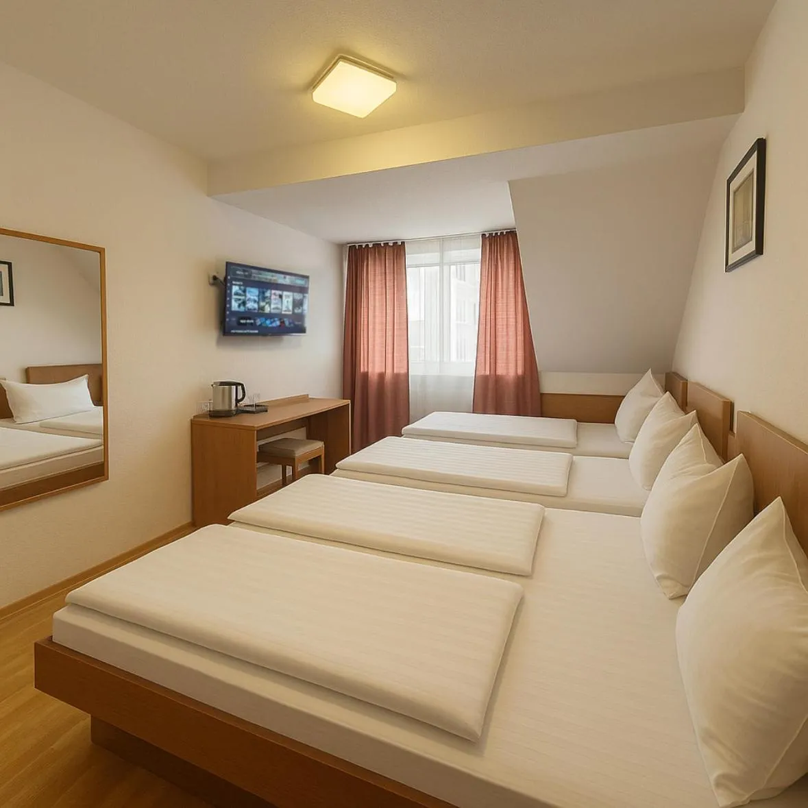 Bed in Centro Hotel Oberhausen