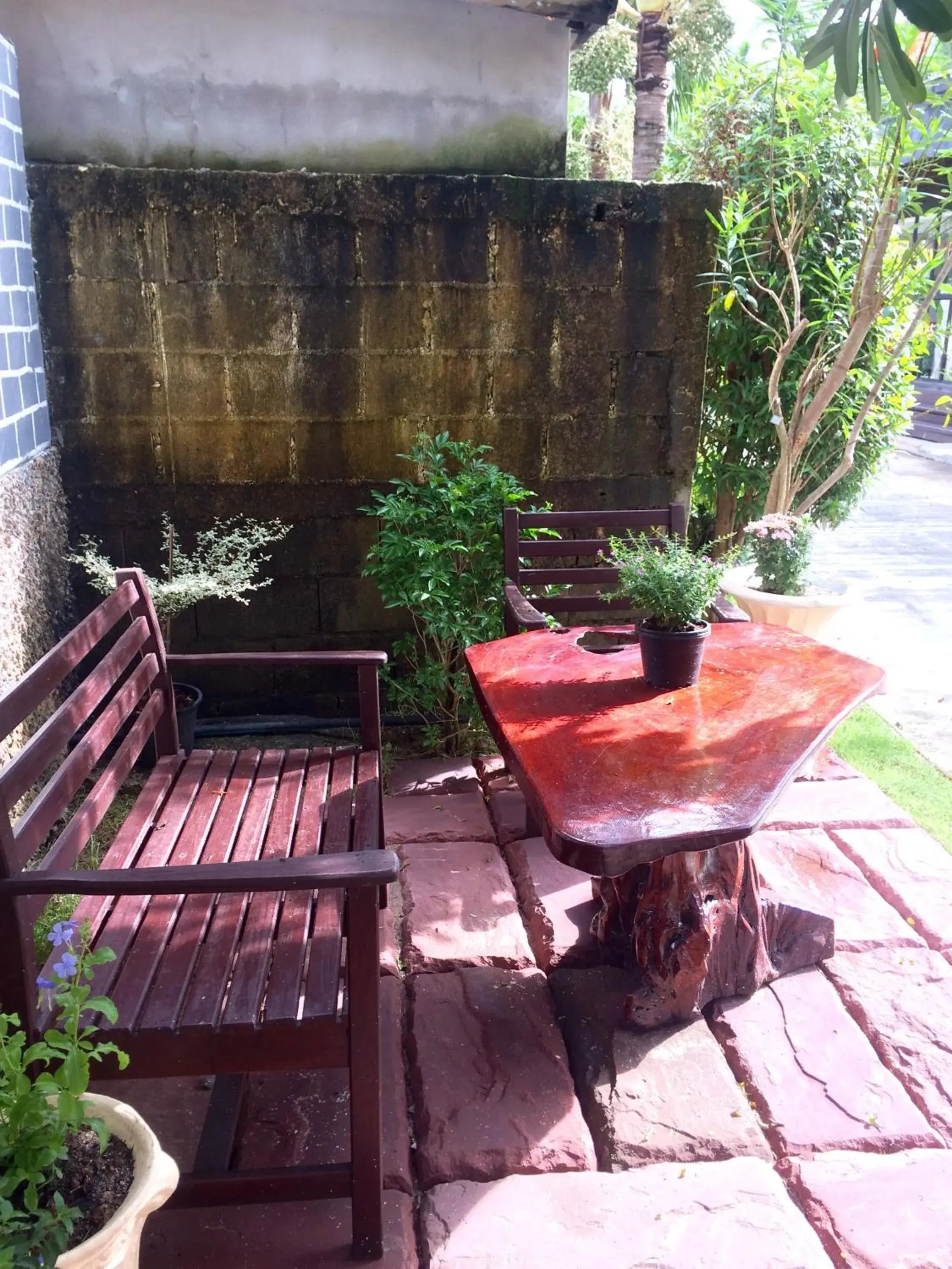 Garden view in At Lamai Resort Garden view in At Lamai Resort