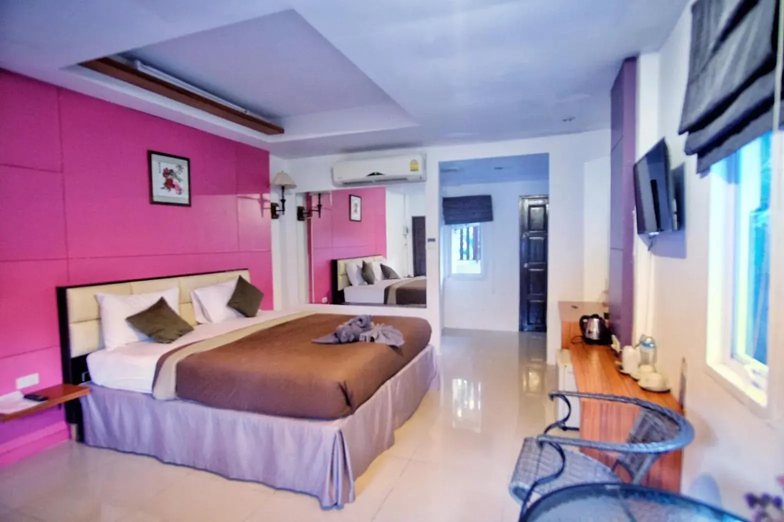 Photo of the whole room, Bed in At Lamai Resort Photo of the whole room, Bed in At Lamai Resort