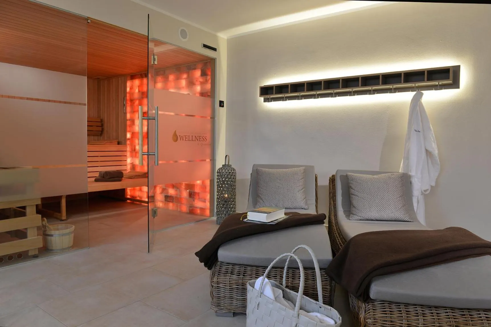 Sauna in Kurhotel Drei Birken