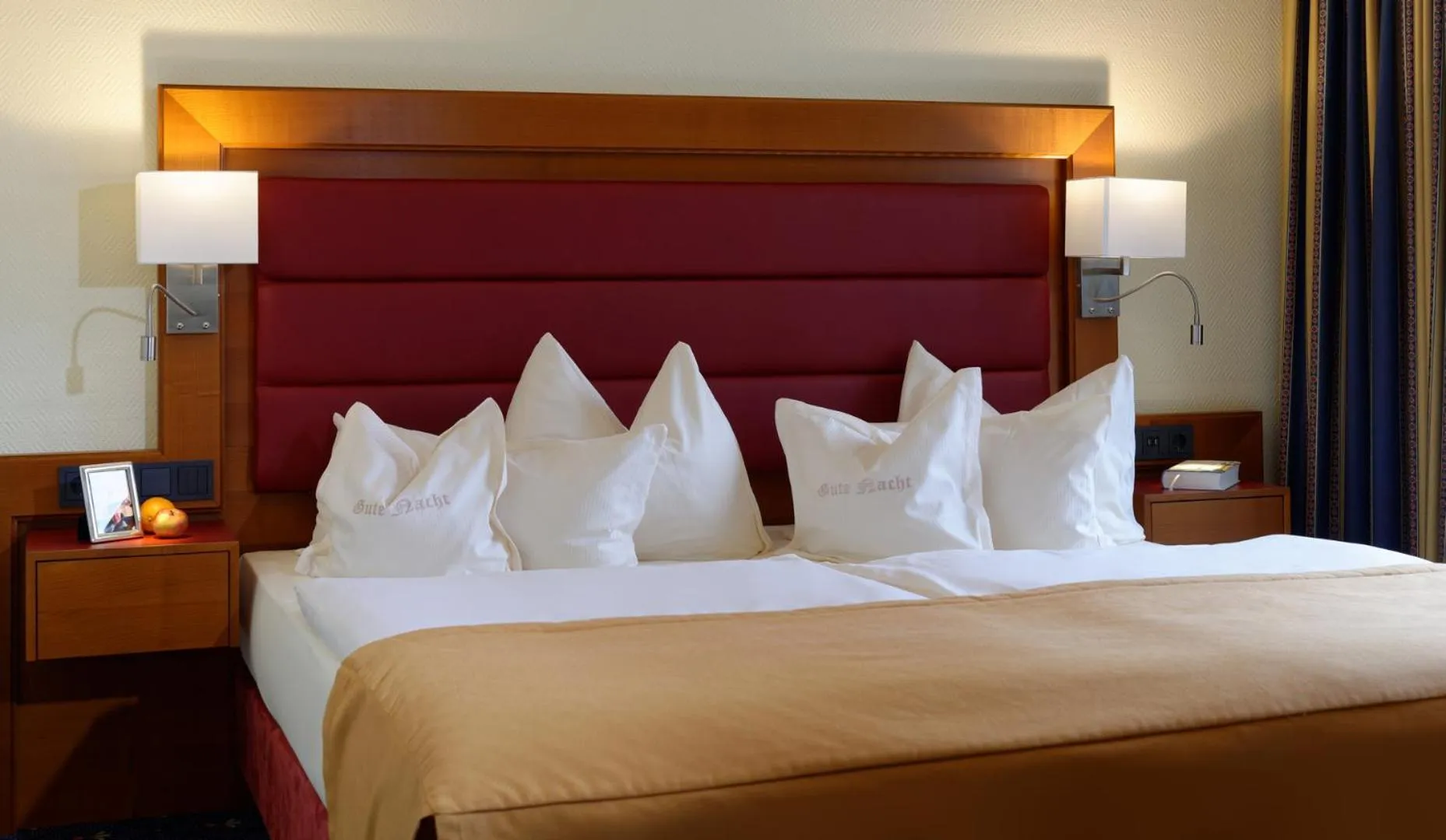Bed in Kurhotel Drei Birken